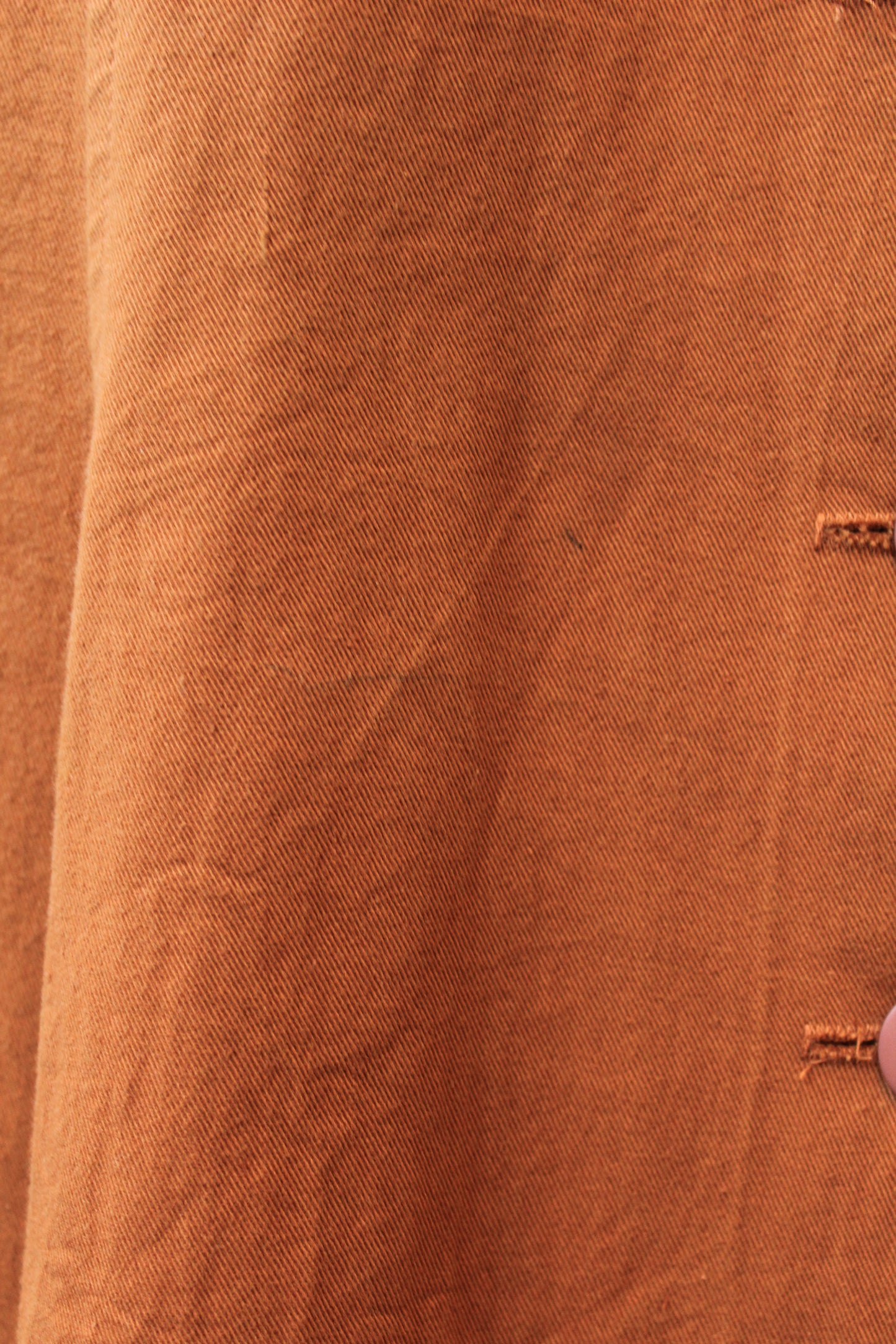 1980s Casual Boho Tan Lace Up Contempo Casuals Skirt, Small/Medium