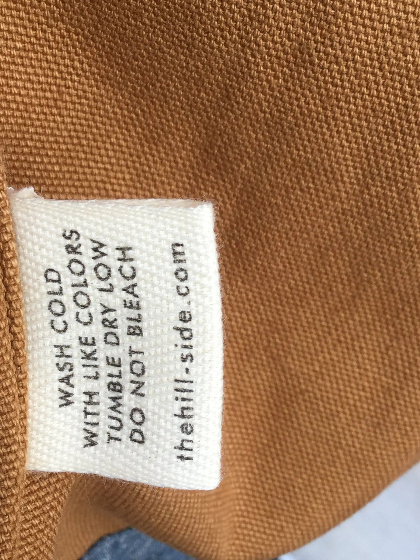 Men's "The Hill Side" American Brown Duck Canvas Weekend Chore Vest, Large