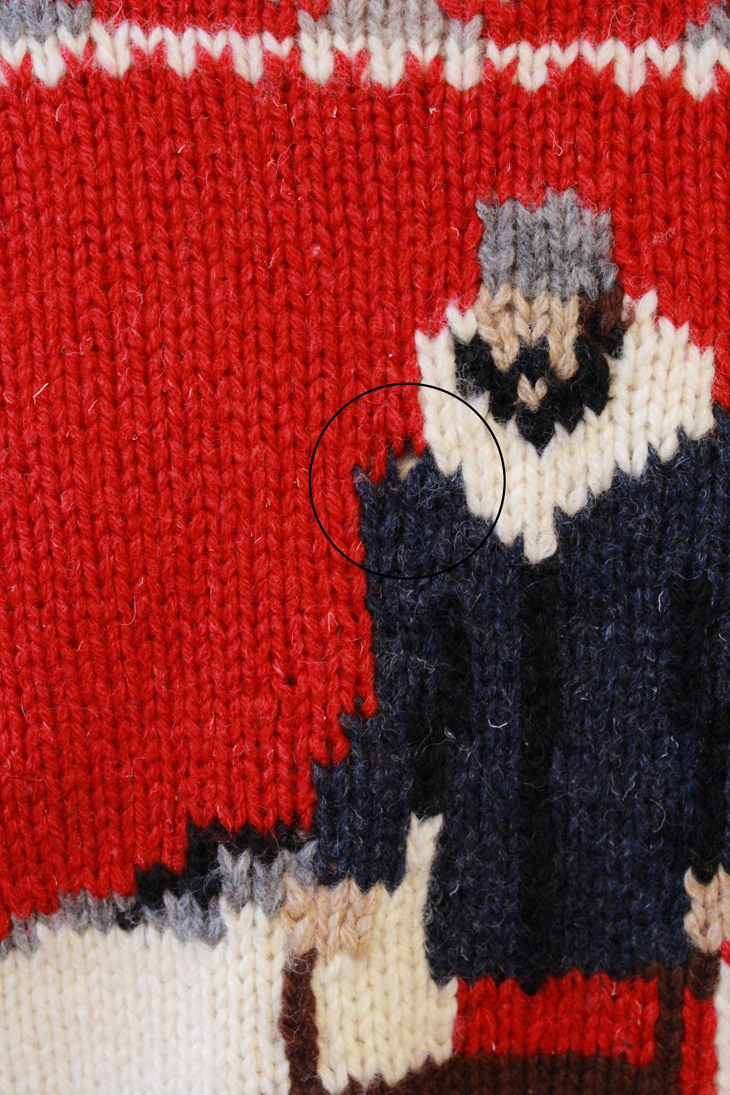 Vintage 1990s Red Polo By Ralph Lauren Mens Sledding Après-Ski 100% Wool Sweater, Medium