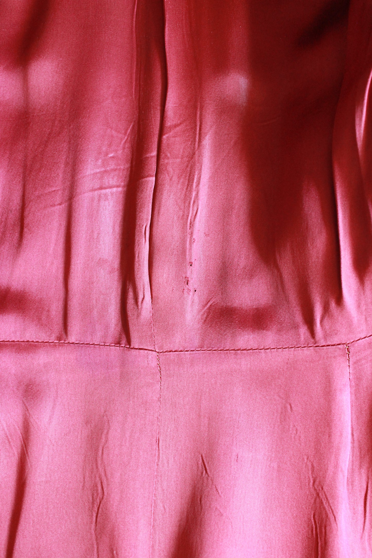 1940s Plum Flared Coat With Pleating And Bell Sleeves , Small 