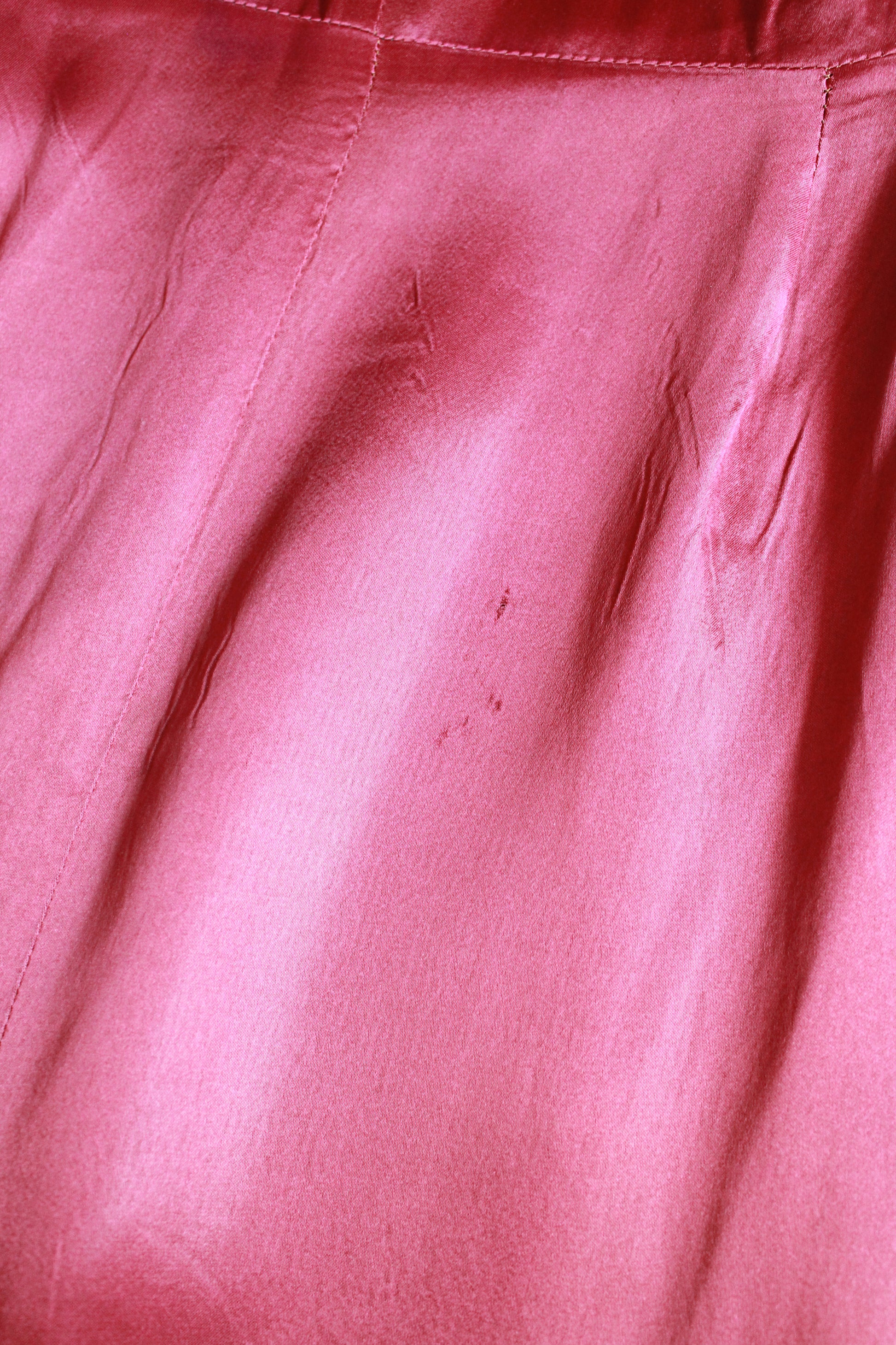 1940s Plum Flared Coat With Pleating And Bell Sleeves , Small 