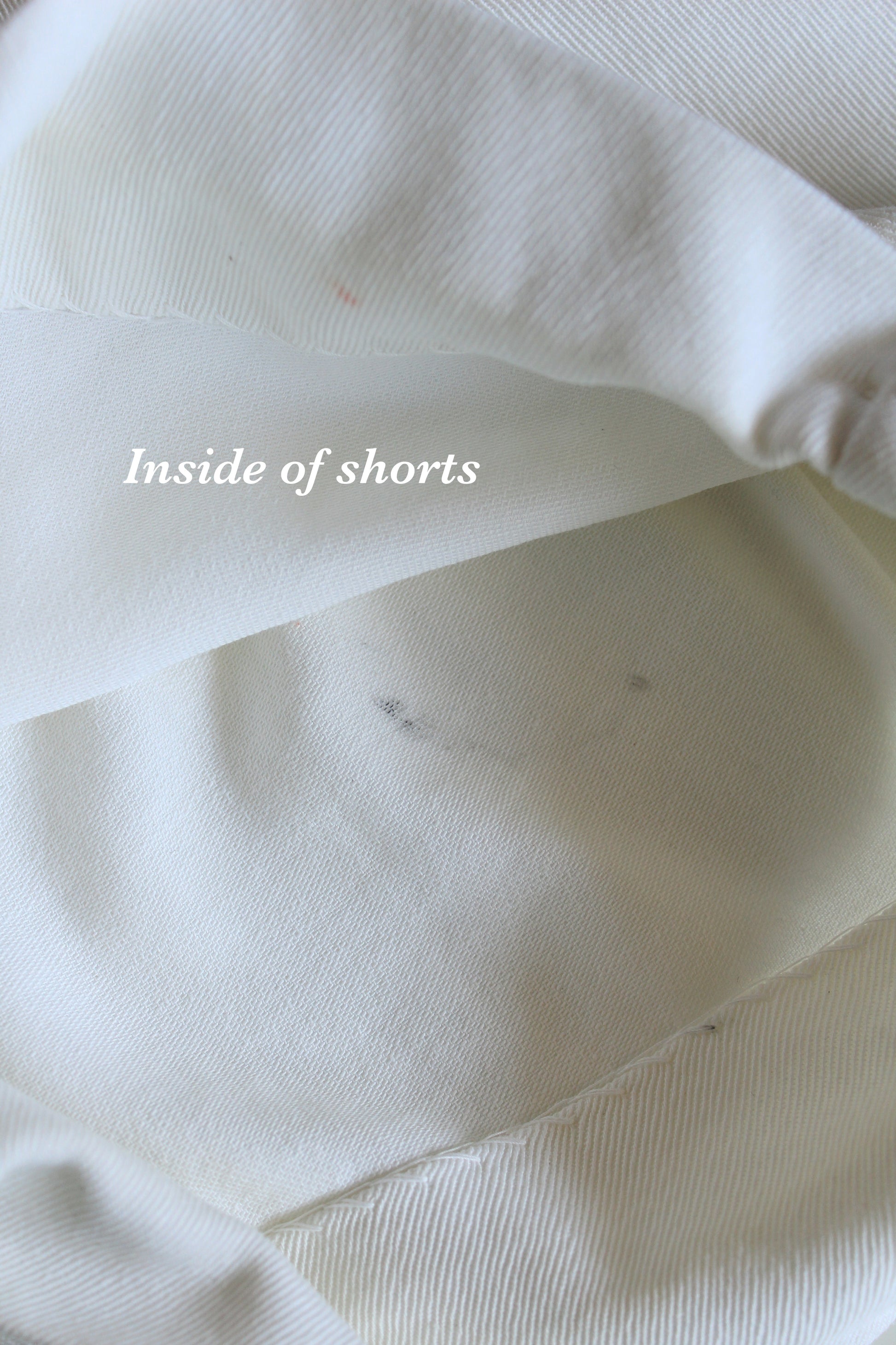 1950s Jantzen White High Waisted Athletic Shorts, Small