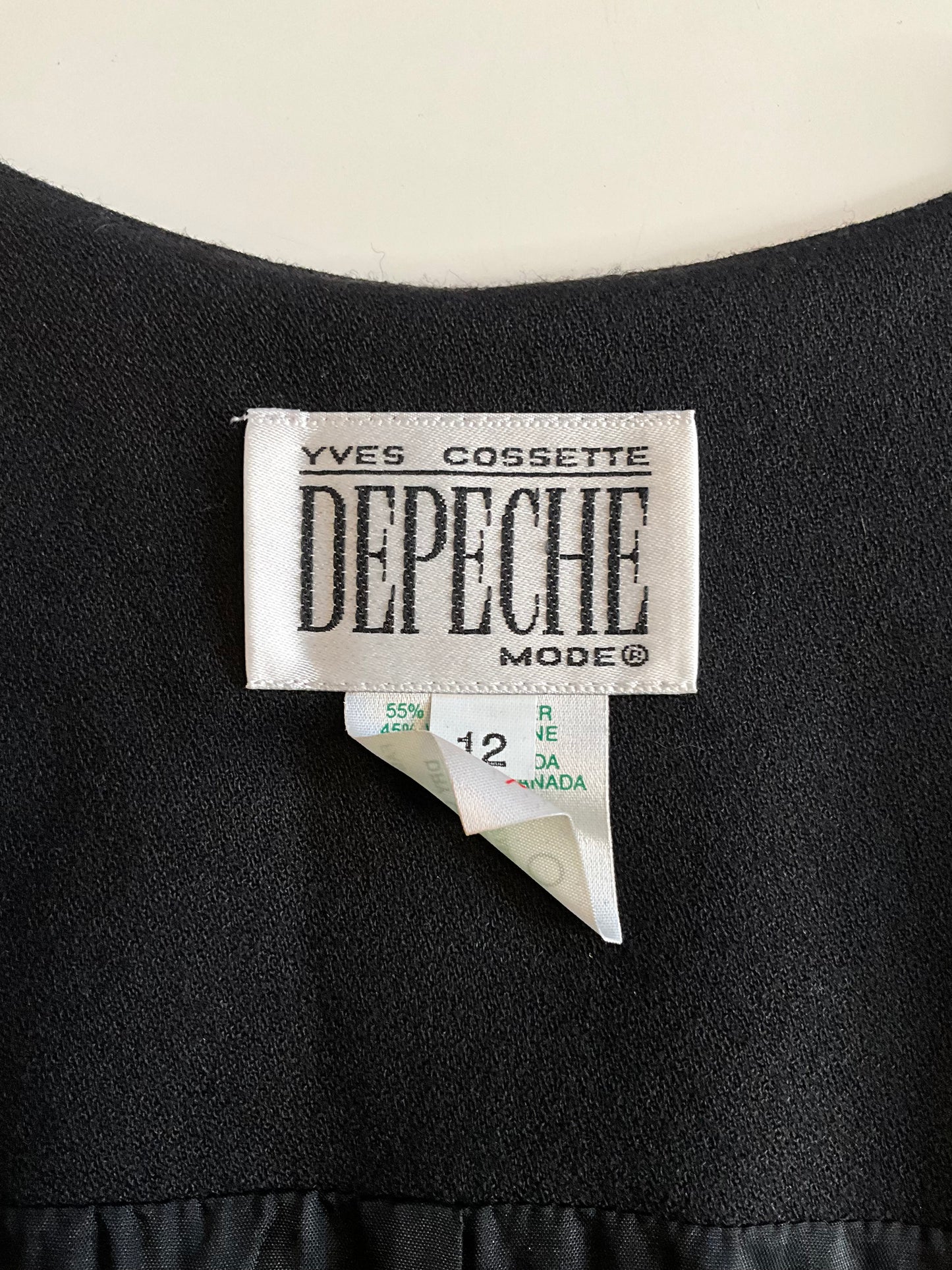 Vintage 1980s Black Sleeveless Button Up Maxi Jumper Dress