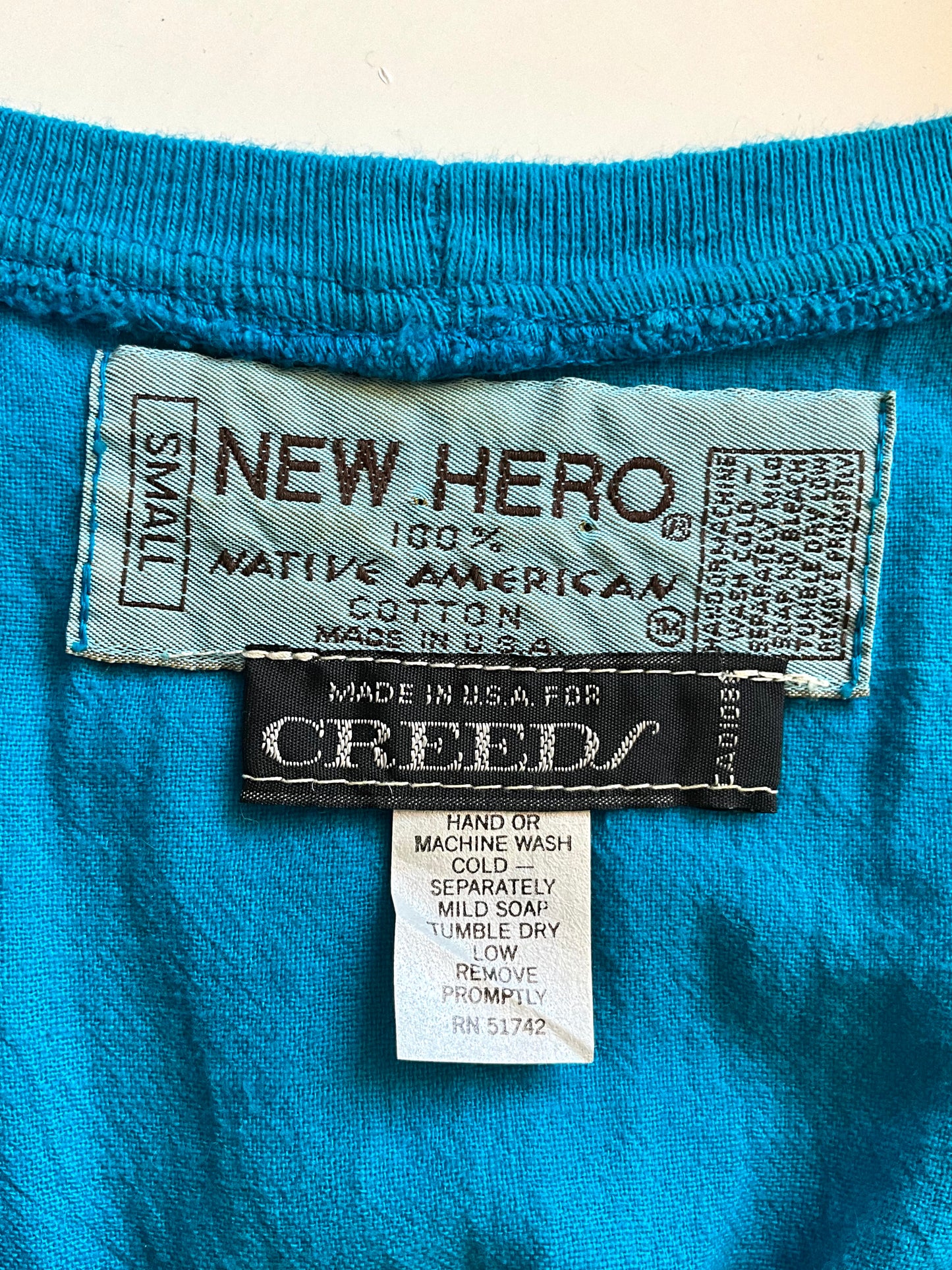 Vintage 1980s Blue Cotton Tank Top Maxi Dress, Made in USA, M/L