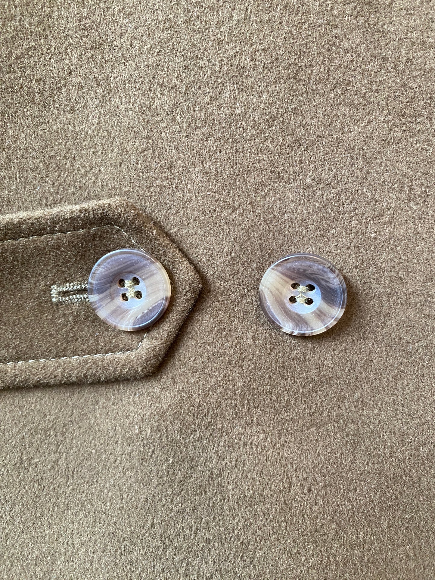 2010s Laksen Sporting Broadland Brown Moleskin Hunting Vest, Large 