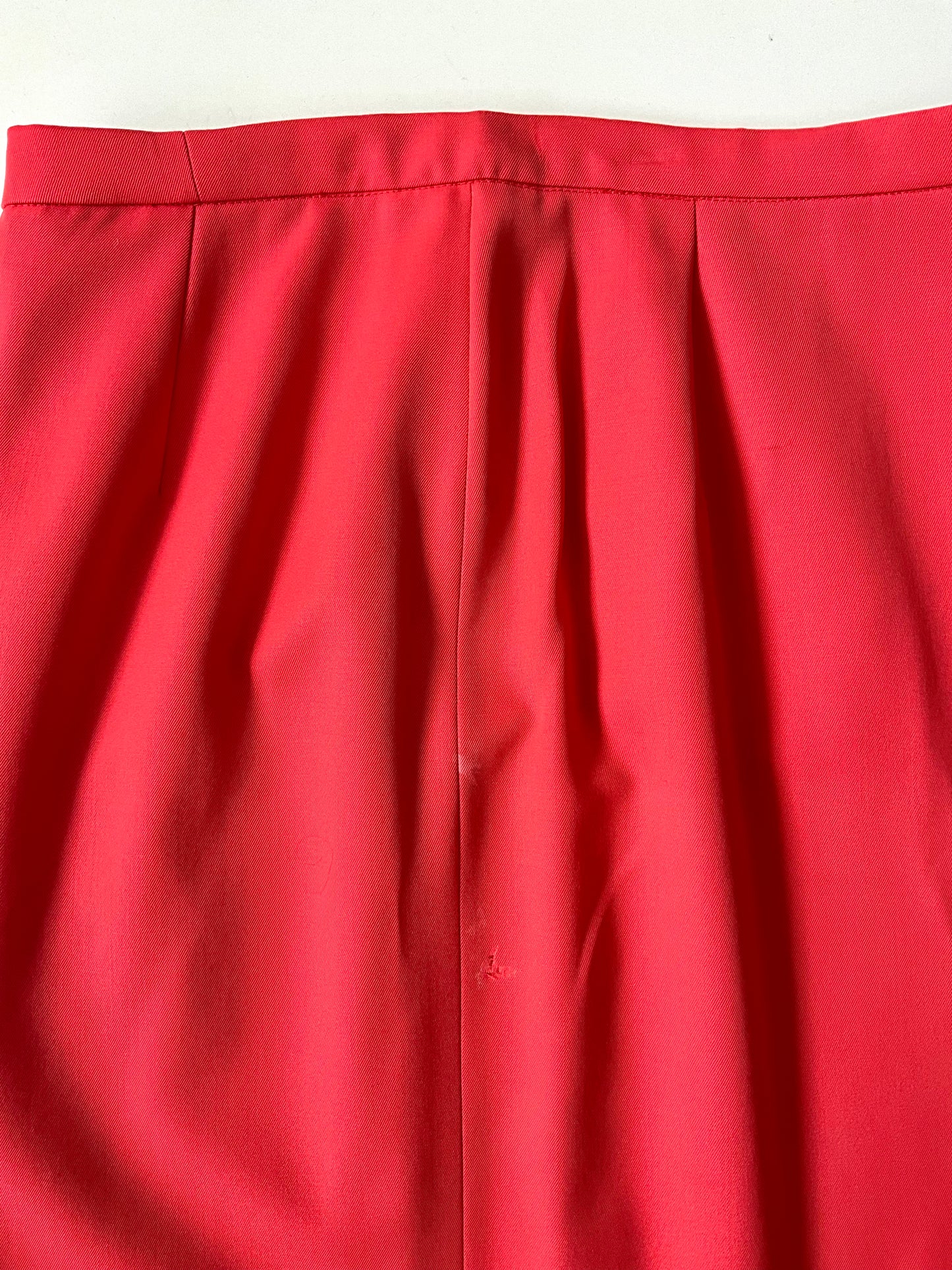 Vintage 1980s Escada Orange and Pink Check Skirt Suit, Medium