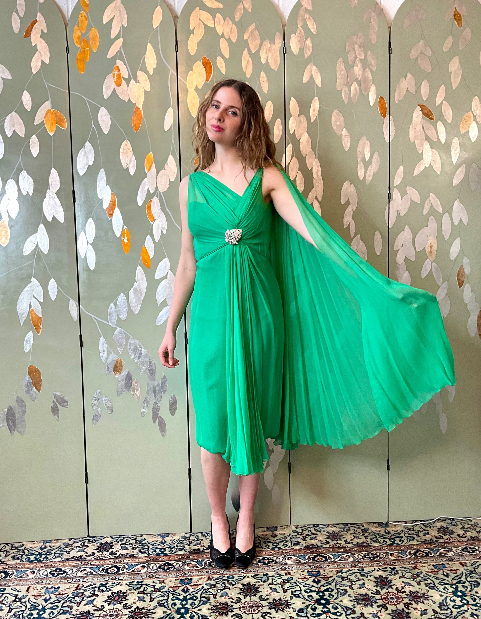 Chiffon top cocktail dresses