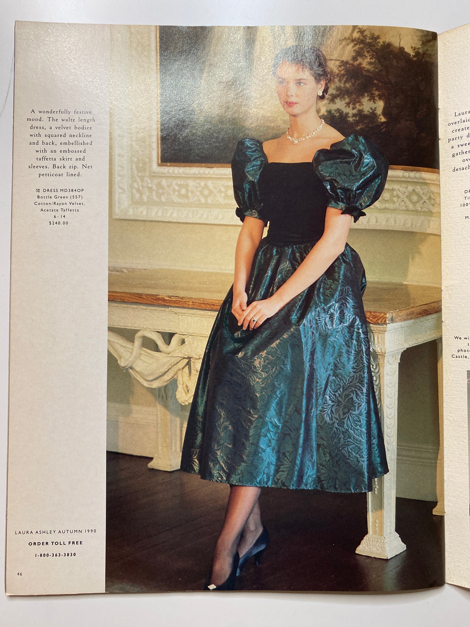 Laura Ashley autumn 1990 catalogue 