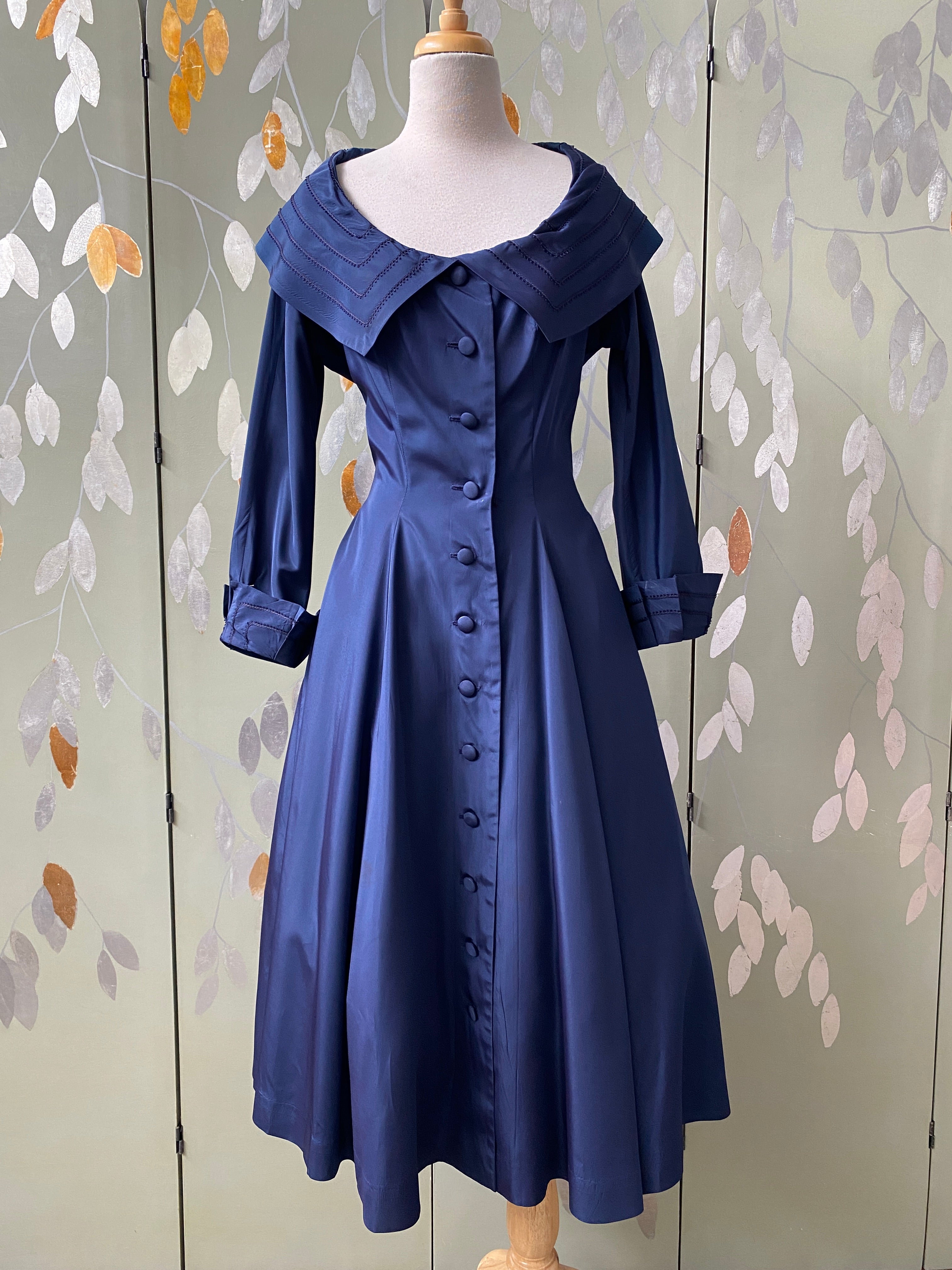 Navy blue clearance vintage dress