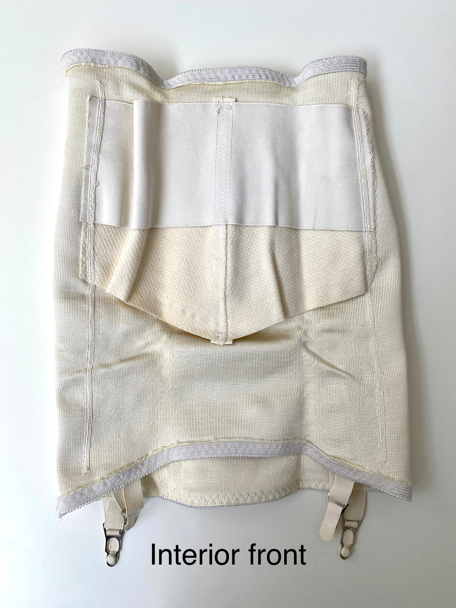 Vintage 1950's-60's ADOLA Brand Cream Ivory Girdle With Garters Size M -  clothing & accessories - by owner - apparel