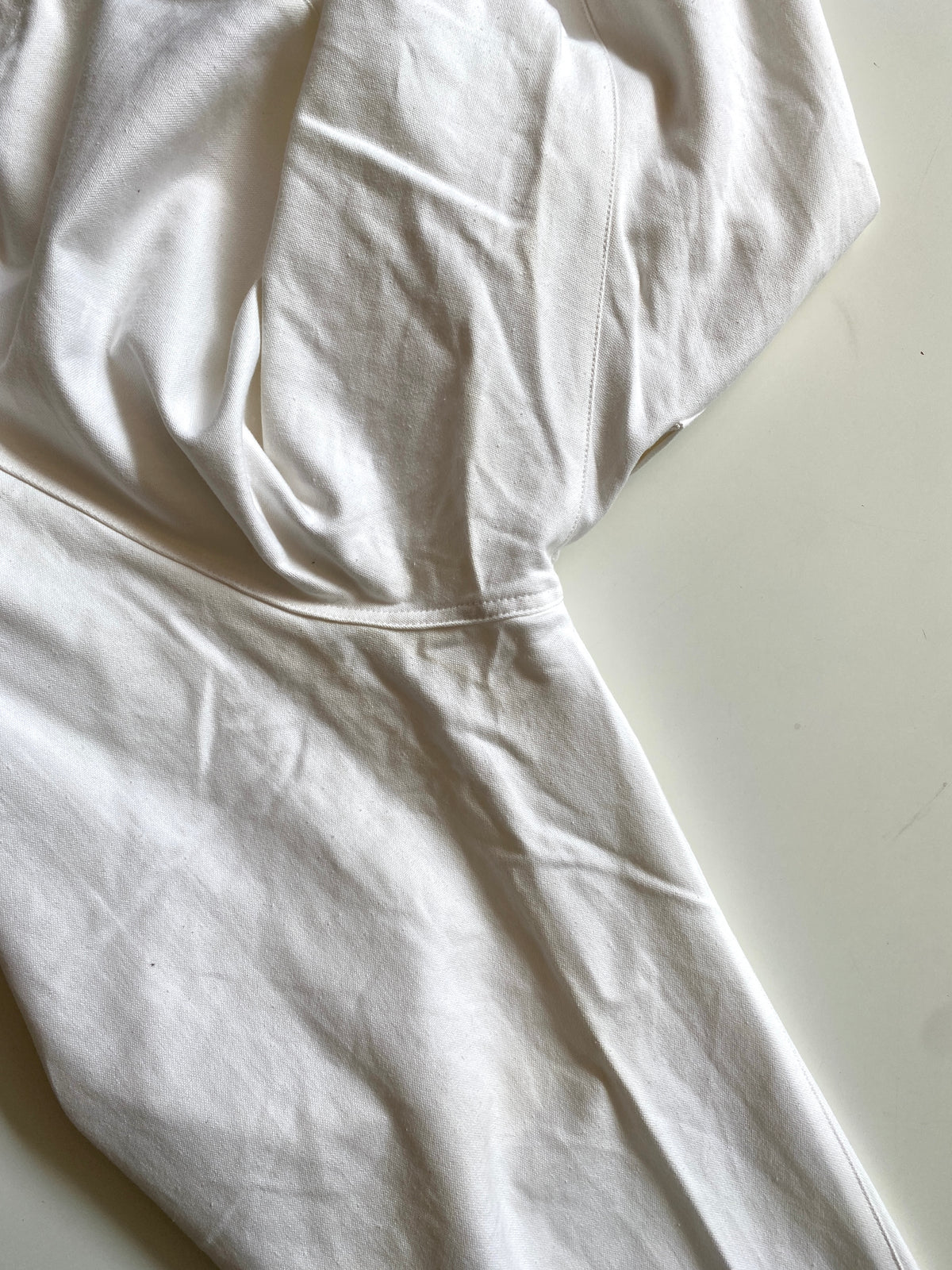 Vintage 1990s Katharine Hammett White Cotton Utility Jogger Pants, Unisex Small