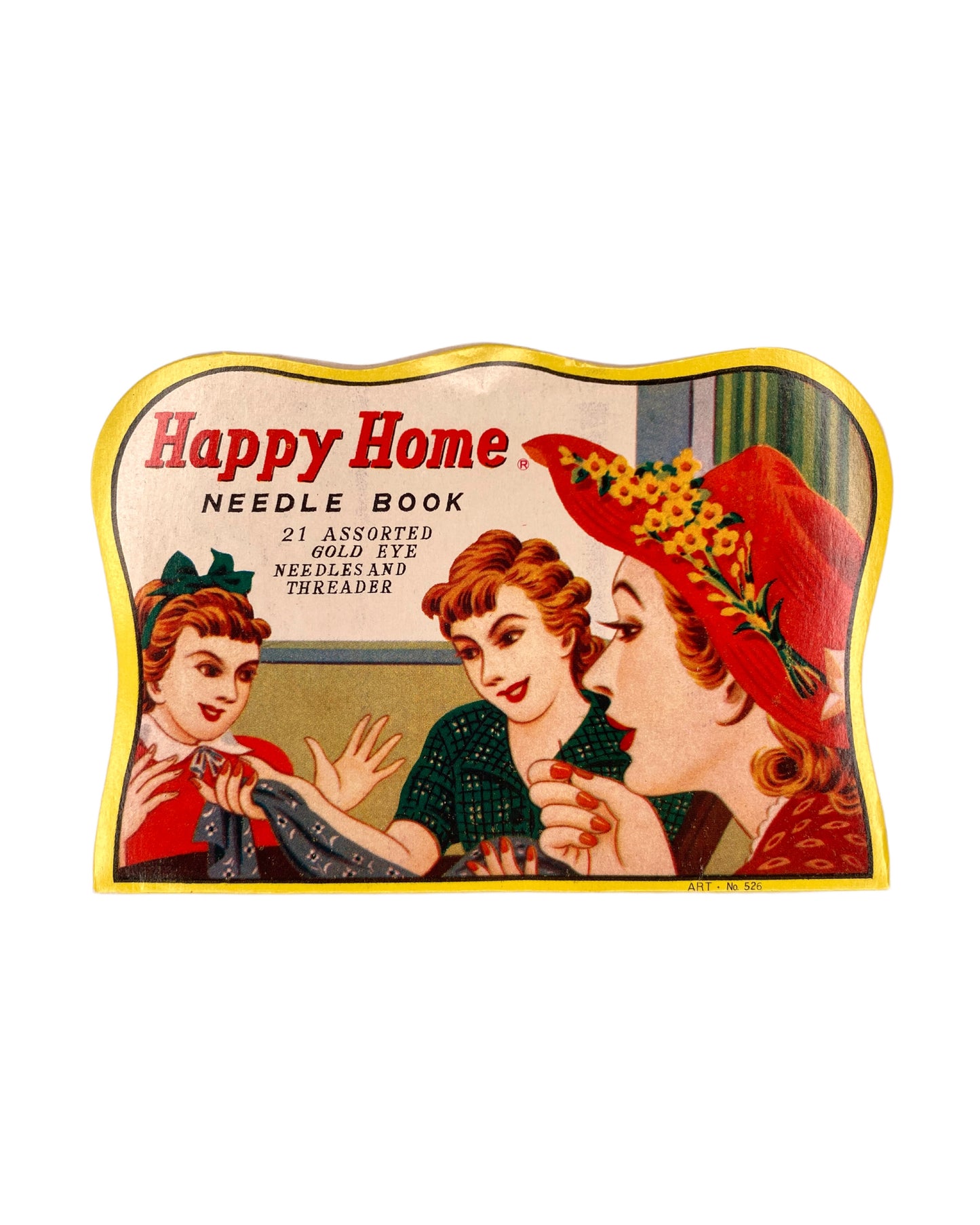 Vintage 1950s Happy Home Needle Book Kit 
