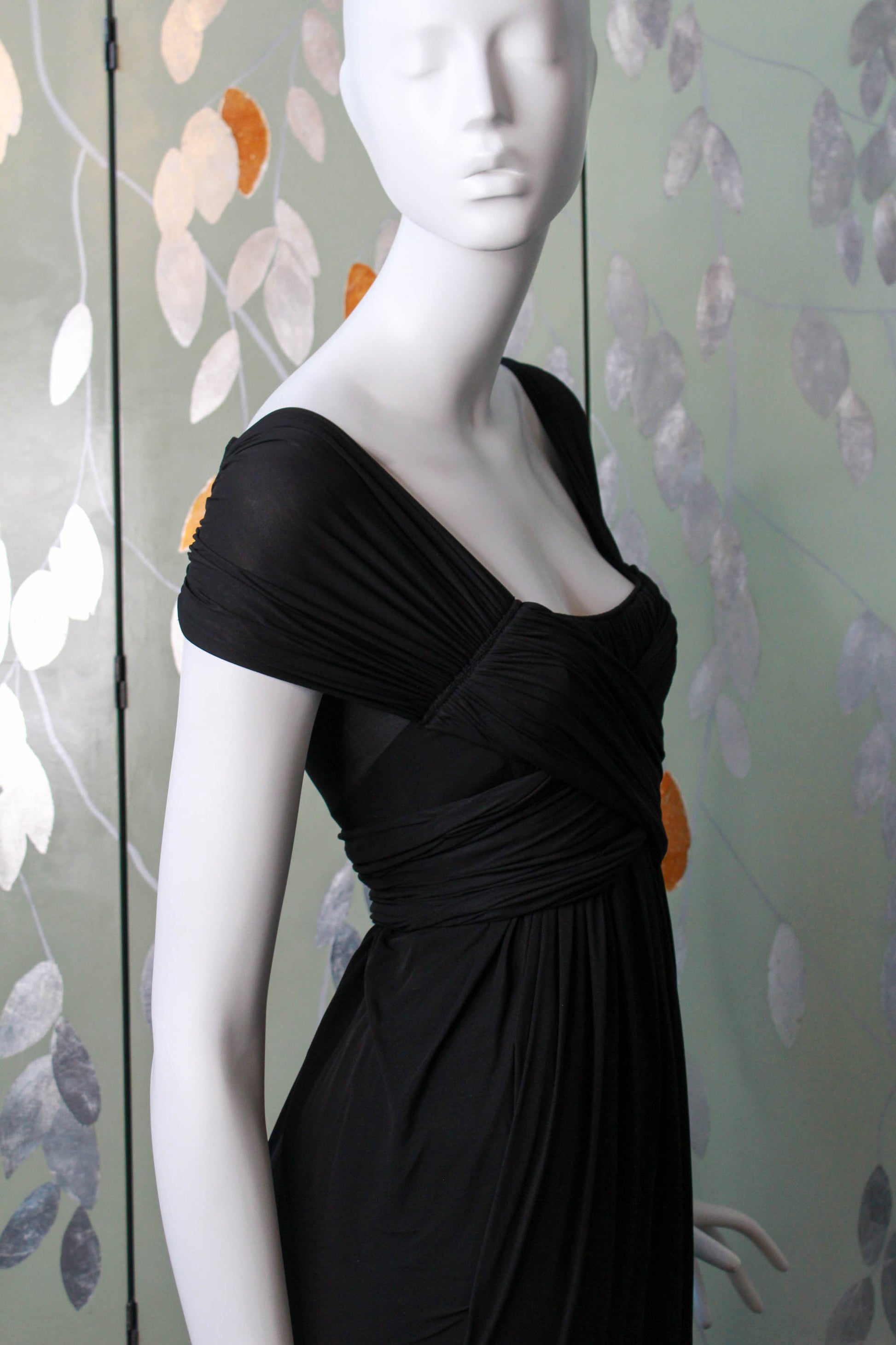 Dressing Gown Dkny Dresses Ireland 2000s Donna Karan DKNY Black Draped Dress, XS/Small Ian Drummond Dressing Gown Dkny Dresses Ireland 2000s Donna Karan DKNY Black Draped Dress, XS/Small Ian Drummond