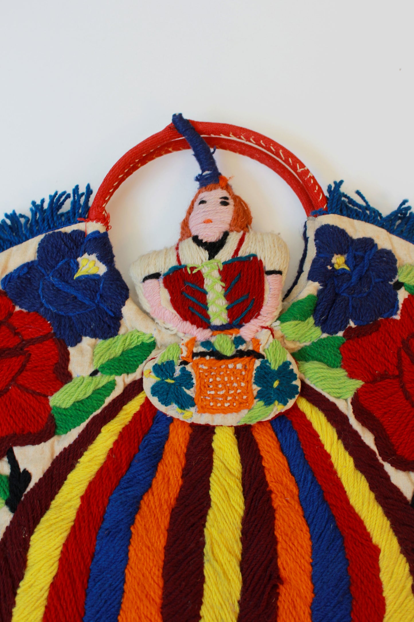 Embroidered Folk Handbag 