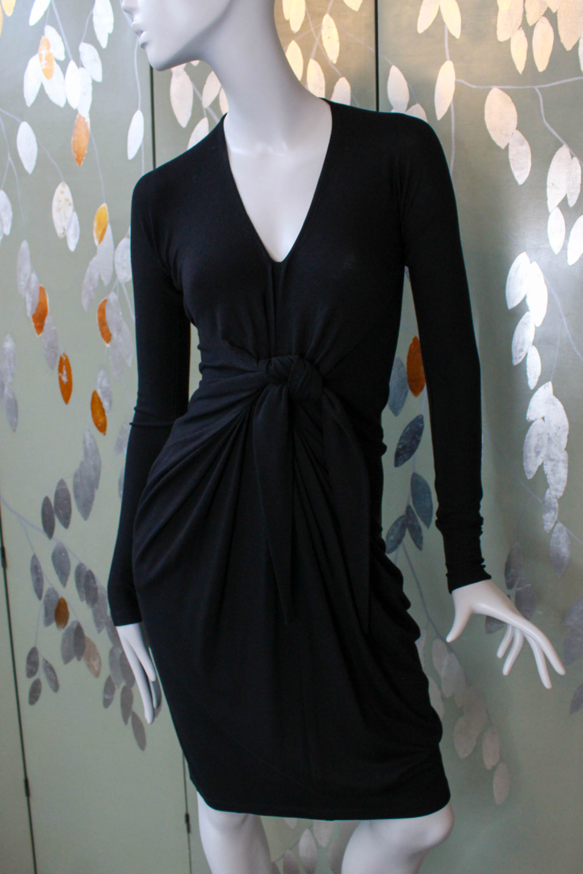 Wool Double-Face Midi Dress