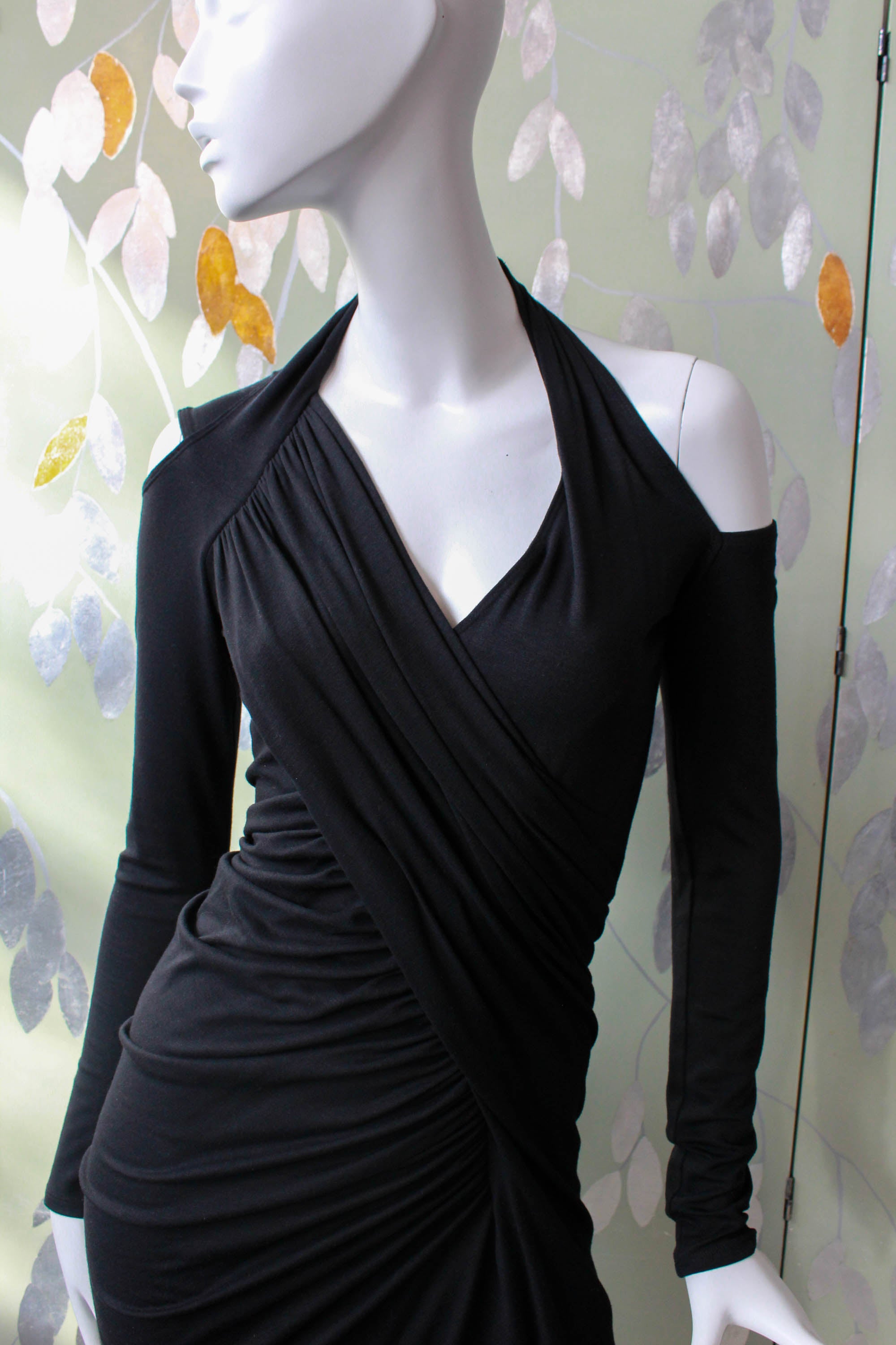 Donna karan shop black dress