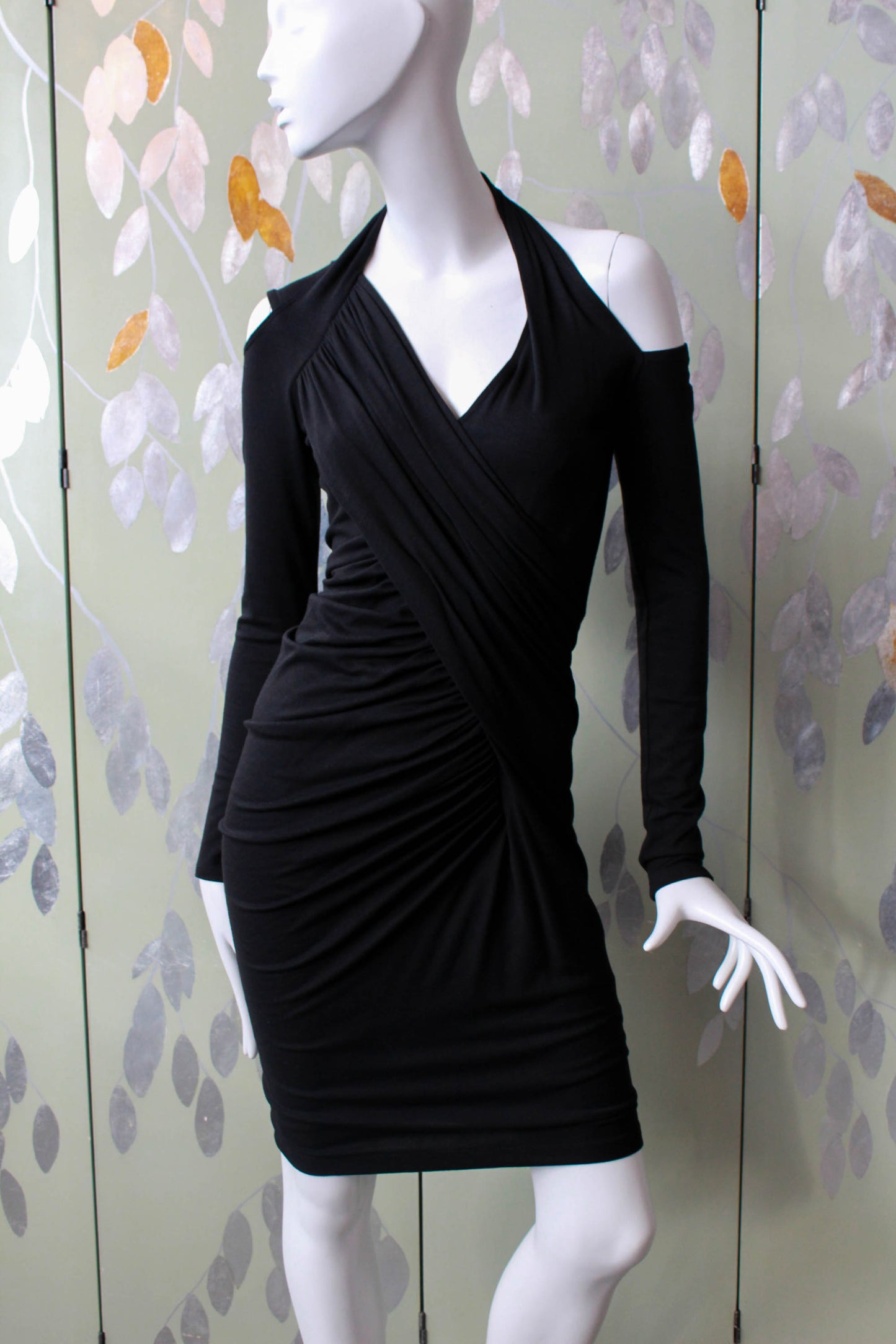 Donna Karan Black Label Black Knit Dress, XS/S