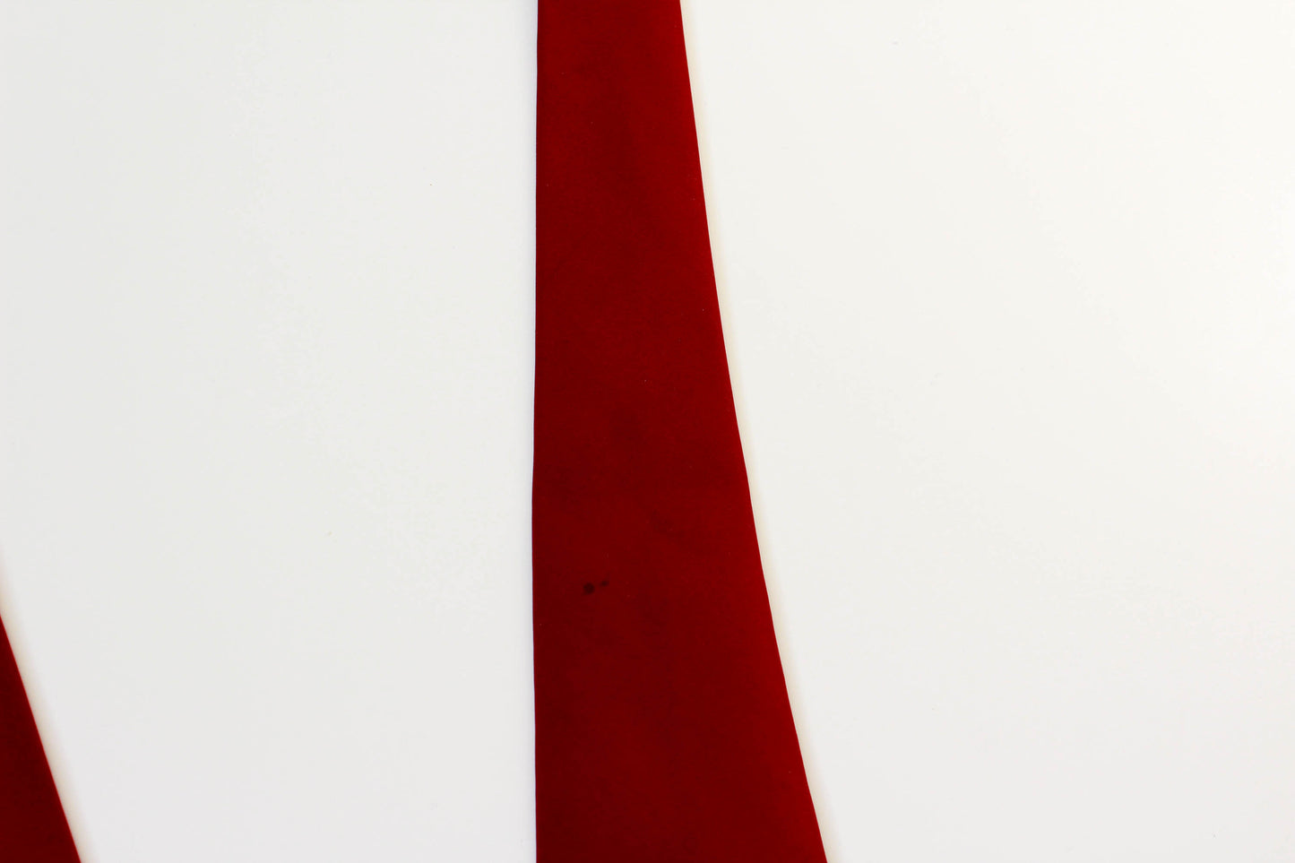 1940s Hand Painted Necktie, Red Border Collie
