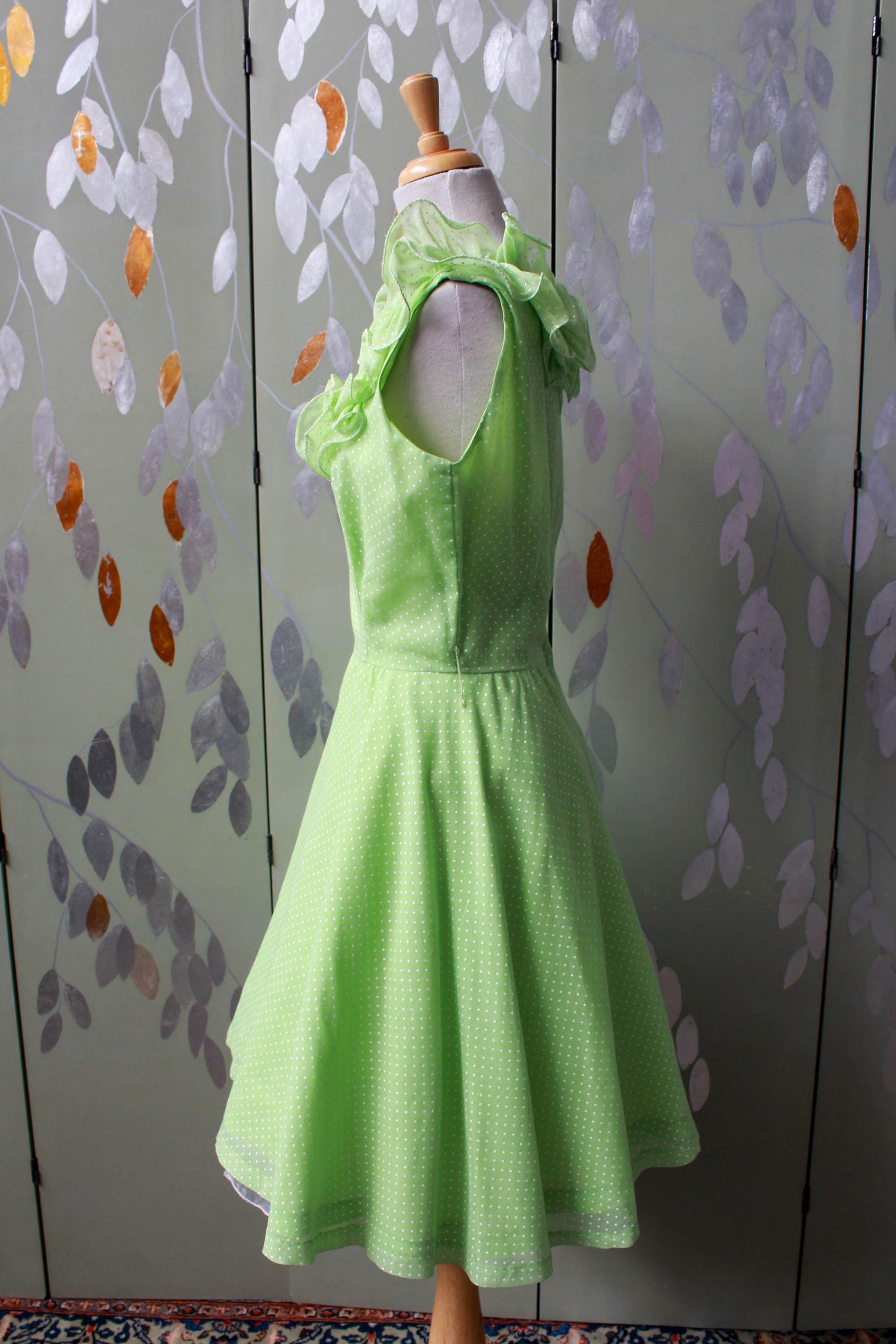 vintage green polka dot dress 2,604 Green Polka Dot Dress Stock Photos, High-Res Pictures, and Images