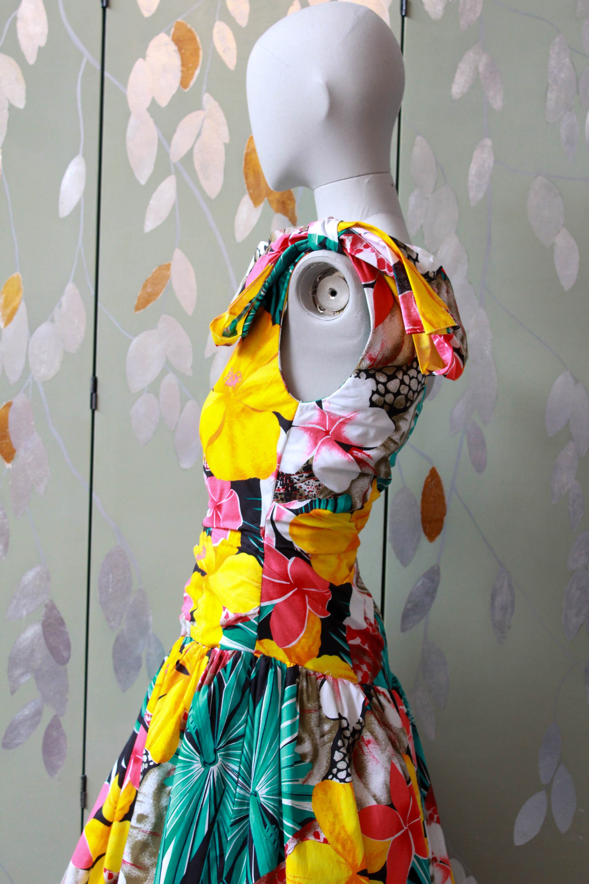 Vintage 1980s Tropical Floral Party Dress, Small – Ian Drummond Vintage