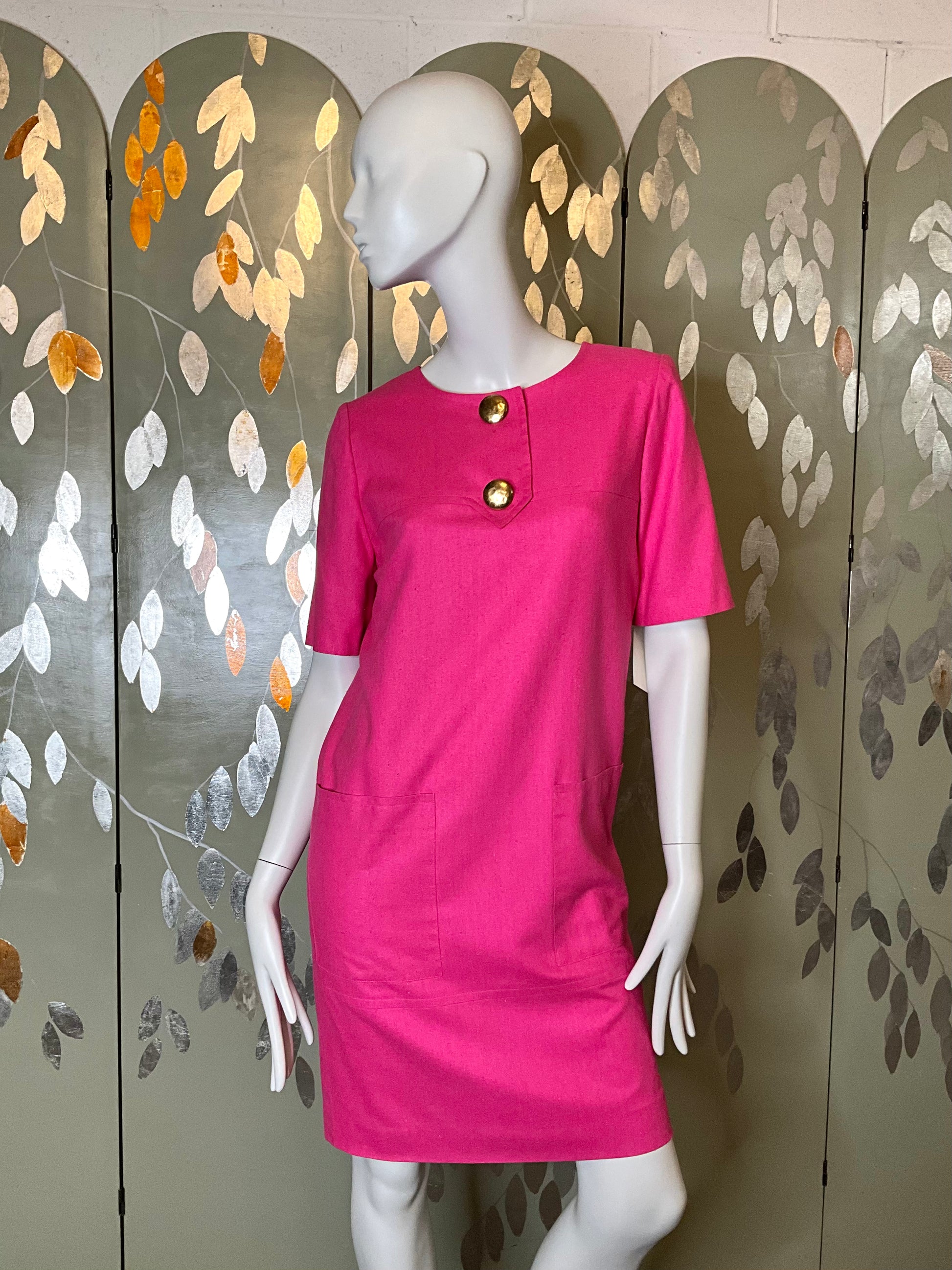 pink silk dress vintage Slip With Lace Trim, 90s Lingerie Dress silk chiffon fabric Vintage 1930s/40s Pink Silk Gown