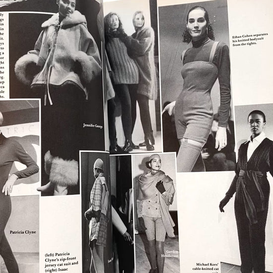 Vintage Details September 1989 Fall Fashion Magazine Special, Bill Cunningham Vivienne Westwood 