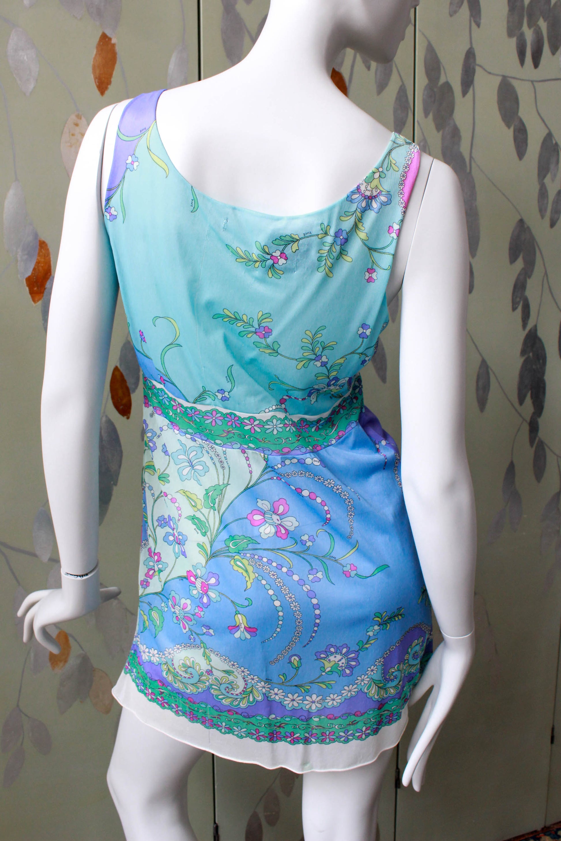 Pucci Vintage 60s Form Fit Rogers Full Slip