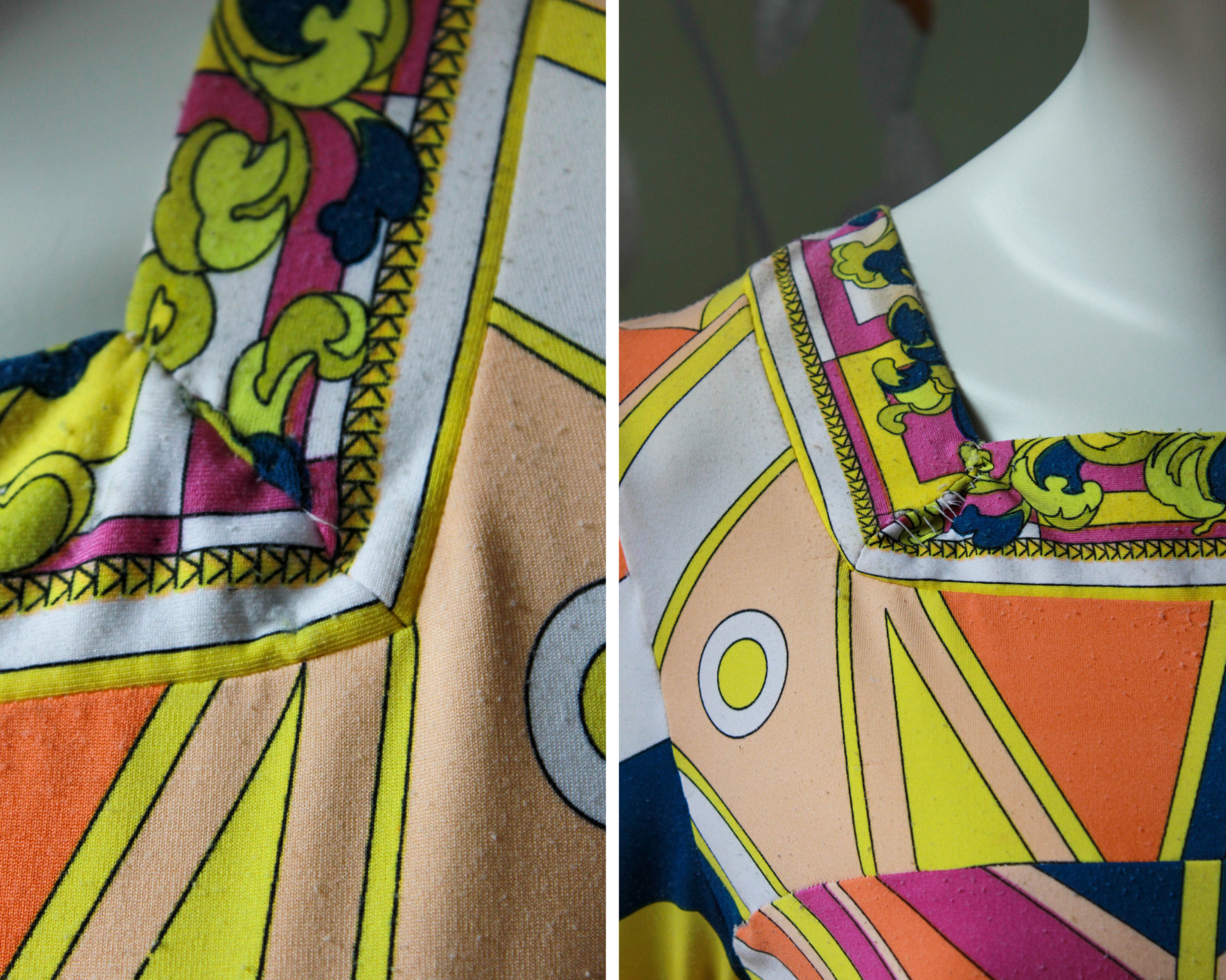 Emilio Pucci Drawstring Print Jersey Dress - More Than You Can Imagine