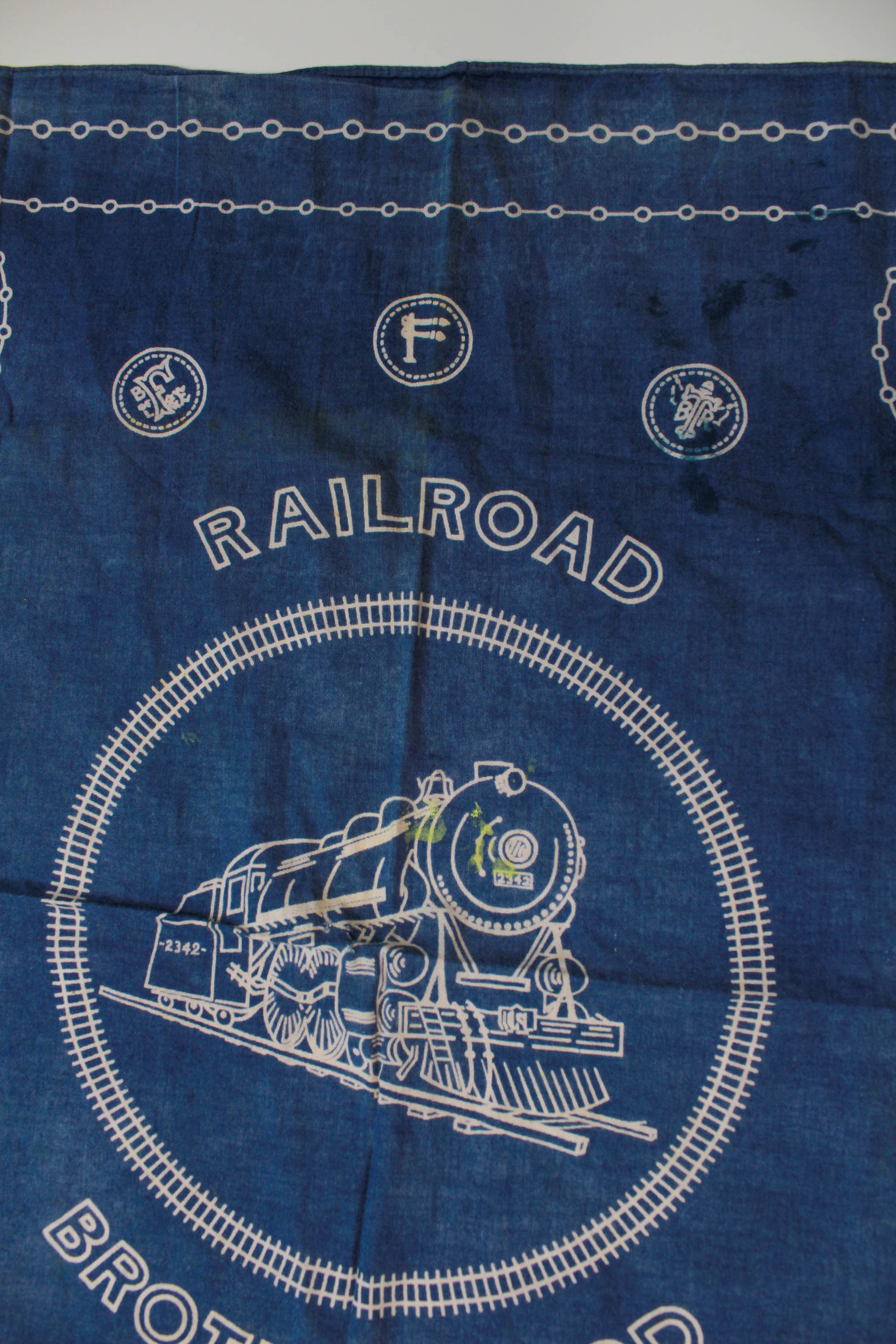 Antique 1930s/40s Railroad Brotherhood Bandana – Ian Drummond Vintage