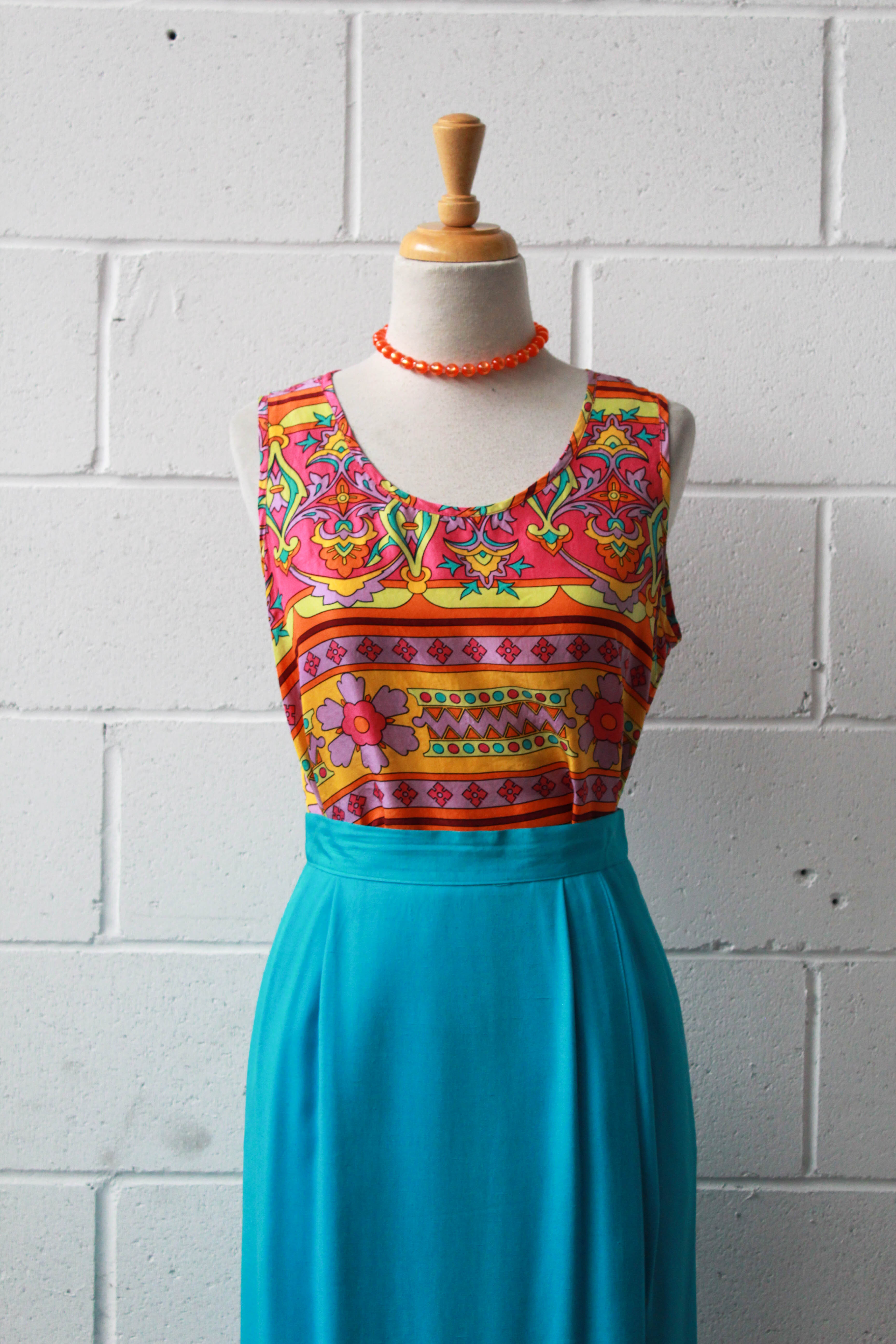 80's 2024 midi skirt