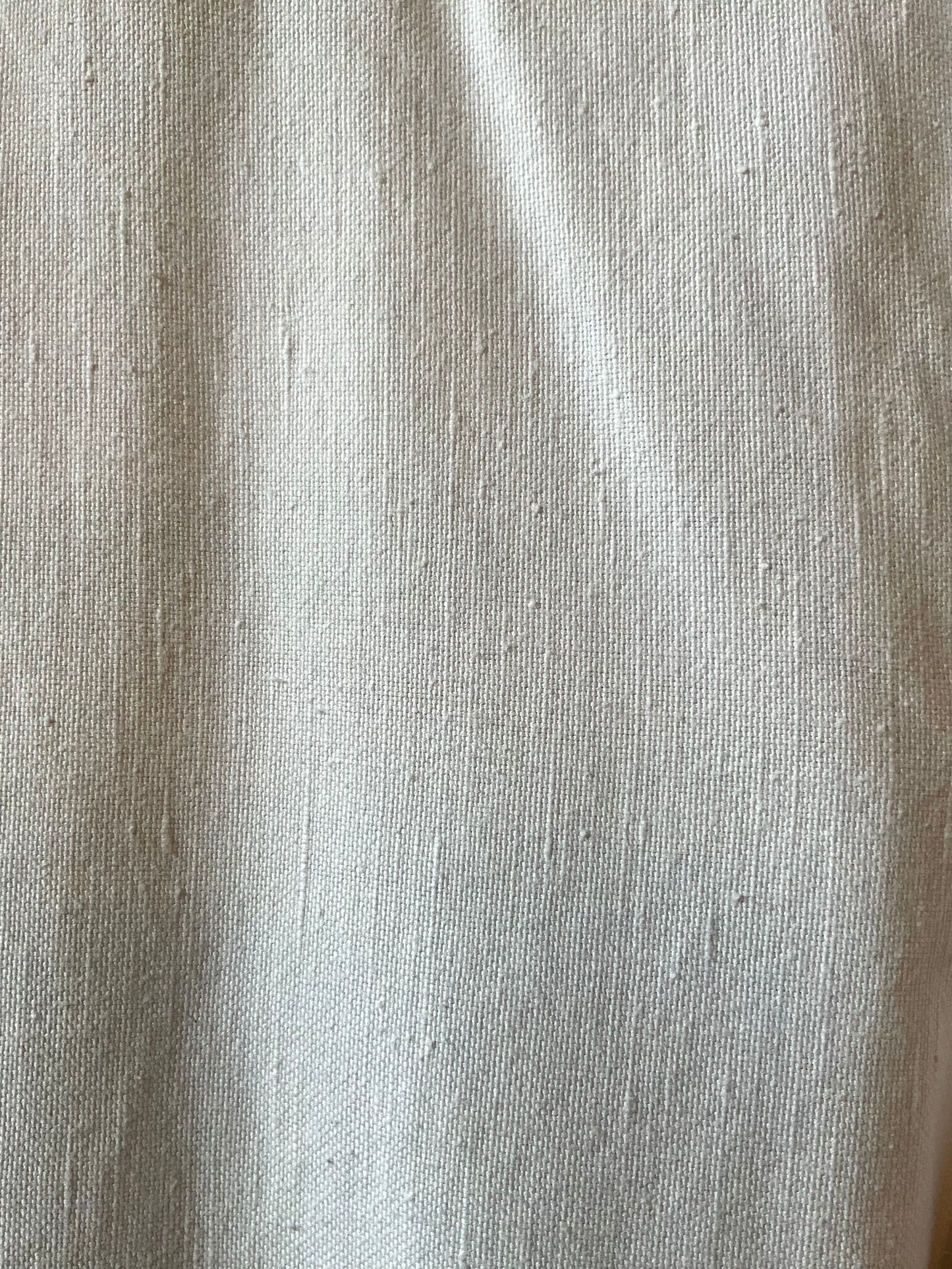 Vintage 1980s Les Copains White Cotton Straight Leg Embroidered Pants, W29