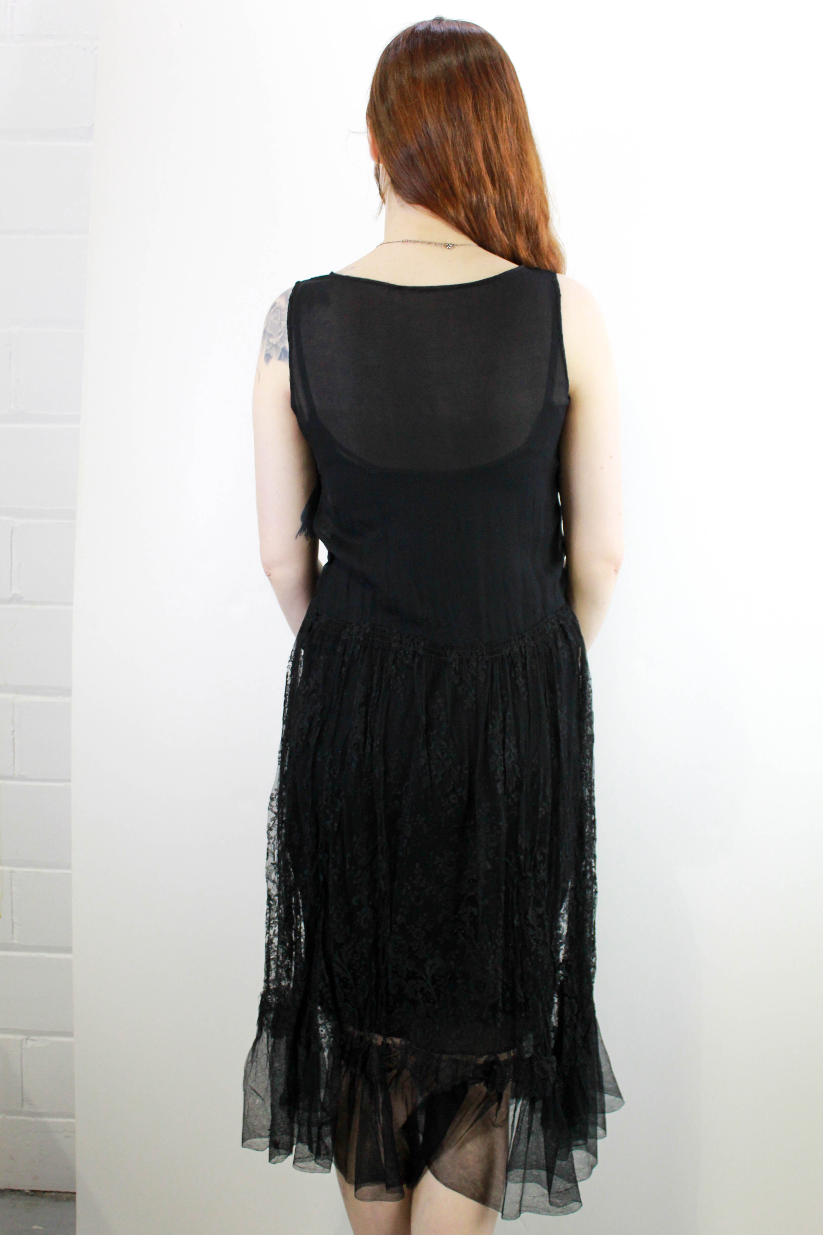 Vintage Lace Flapper Dresses