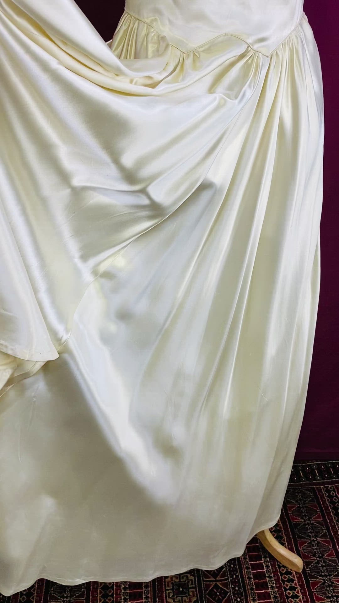 Liquid Satin Wedding Dress