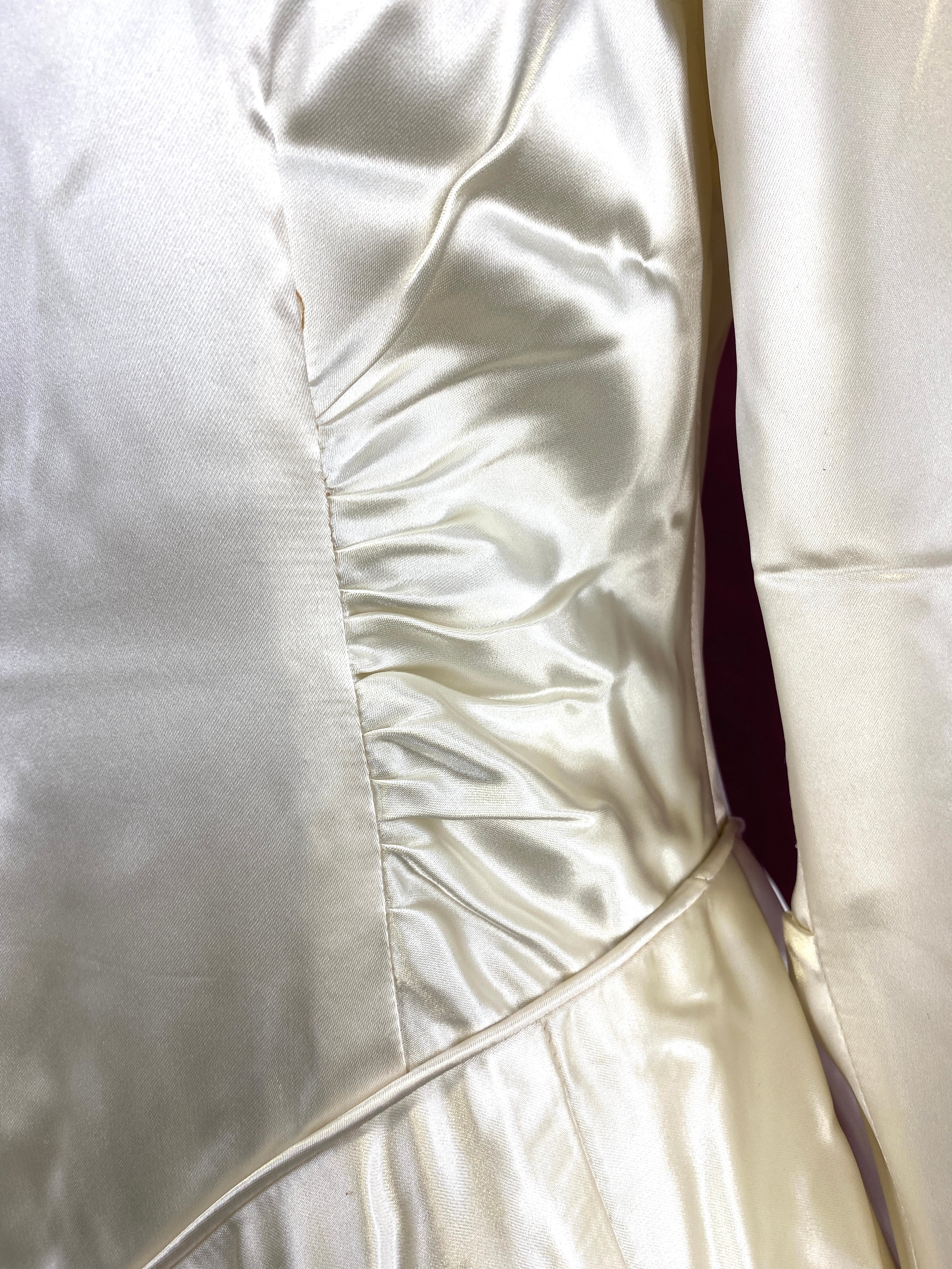 Liquid Satin Wedding Dress