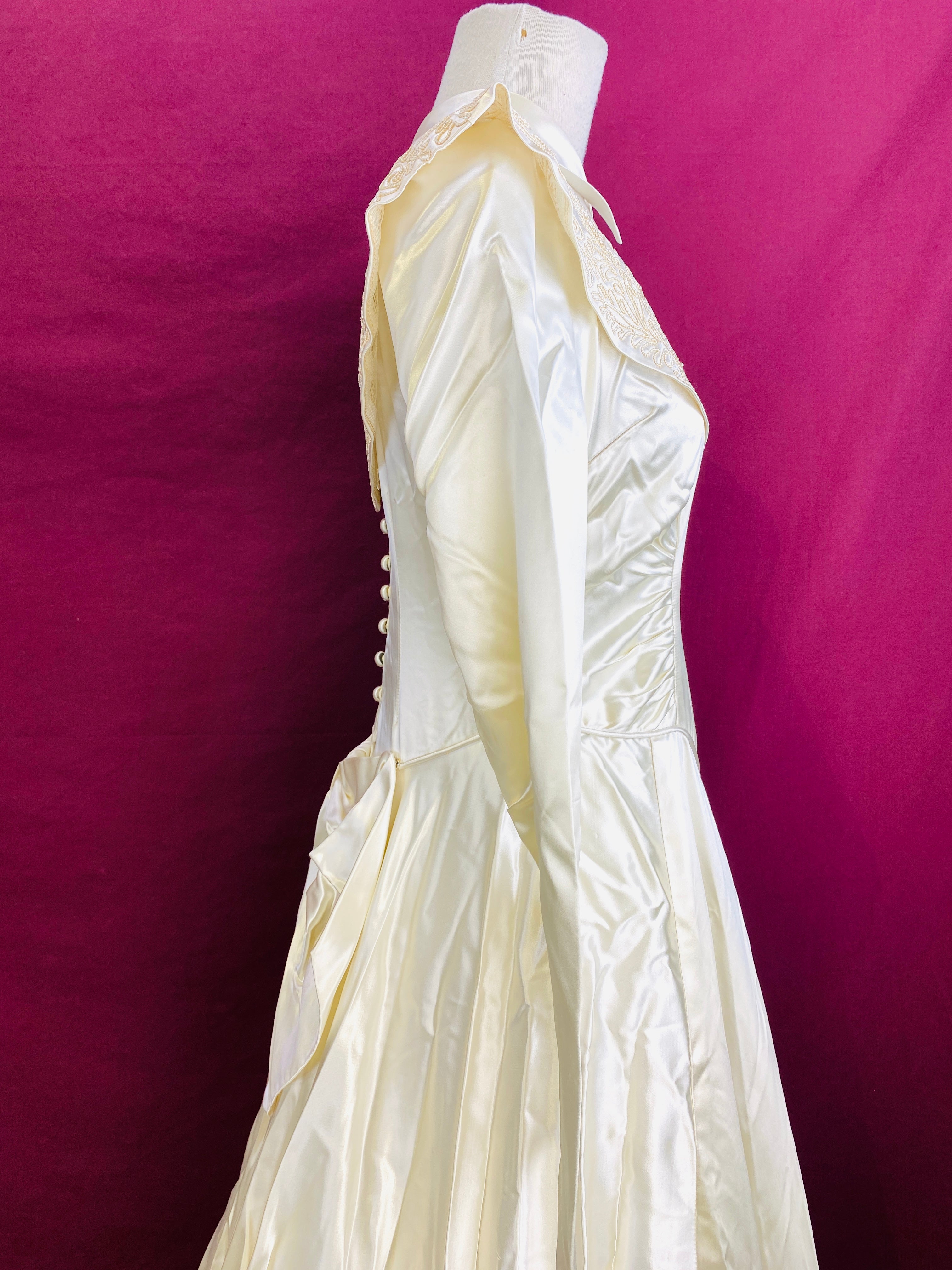 Liquid Satin Wedding Dress