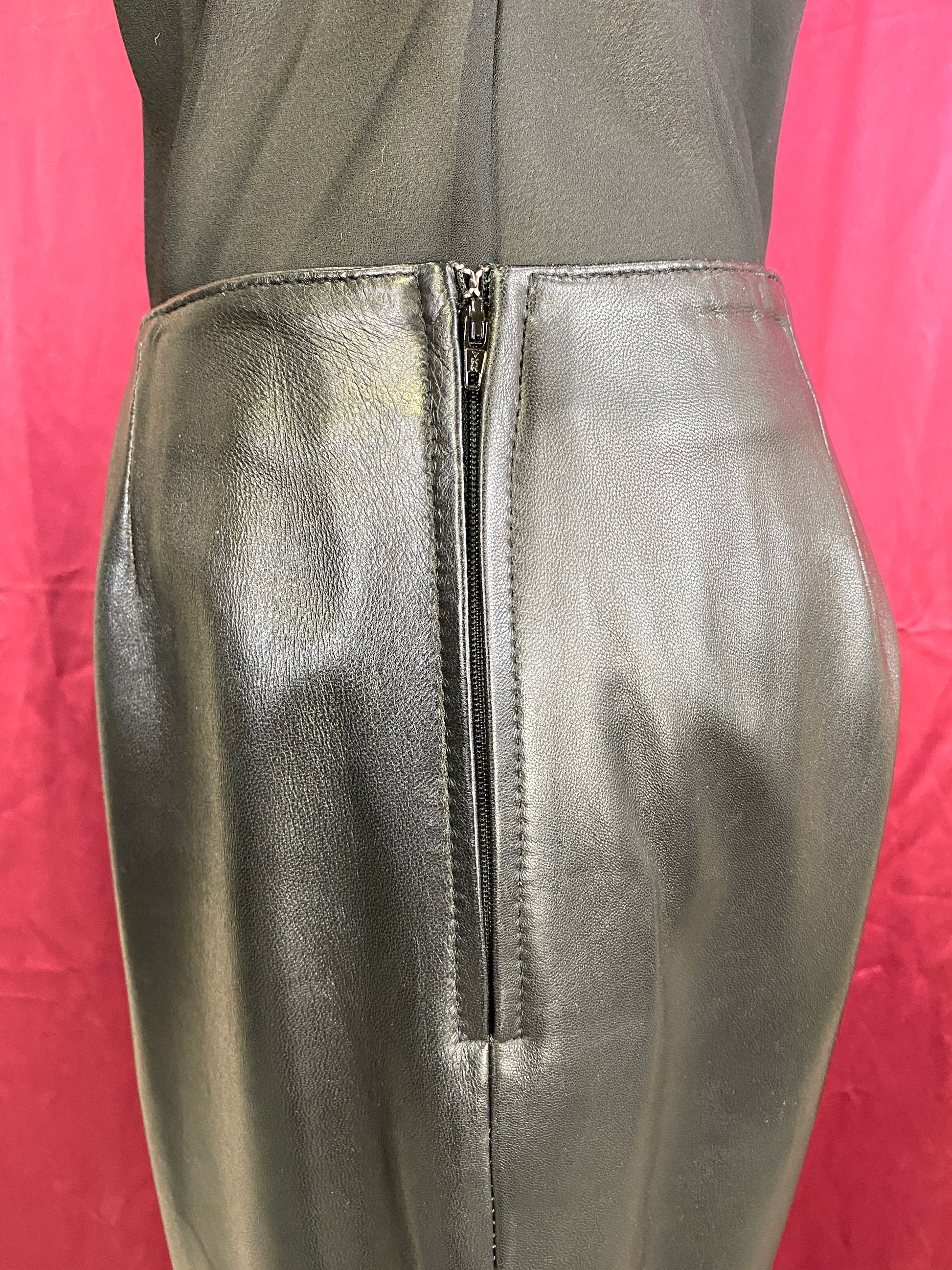Vintage 90s/ Y2K Danier Black Leather Pants, W30" & W28" Large Vintage 90s/ Y2K Danier Black Leather Pants, W30" & W28" Large