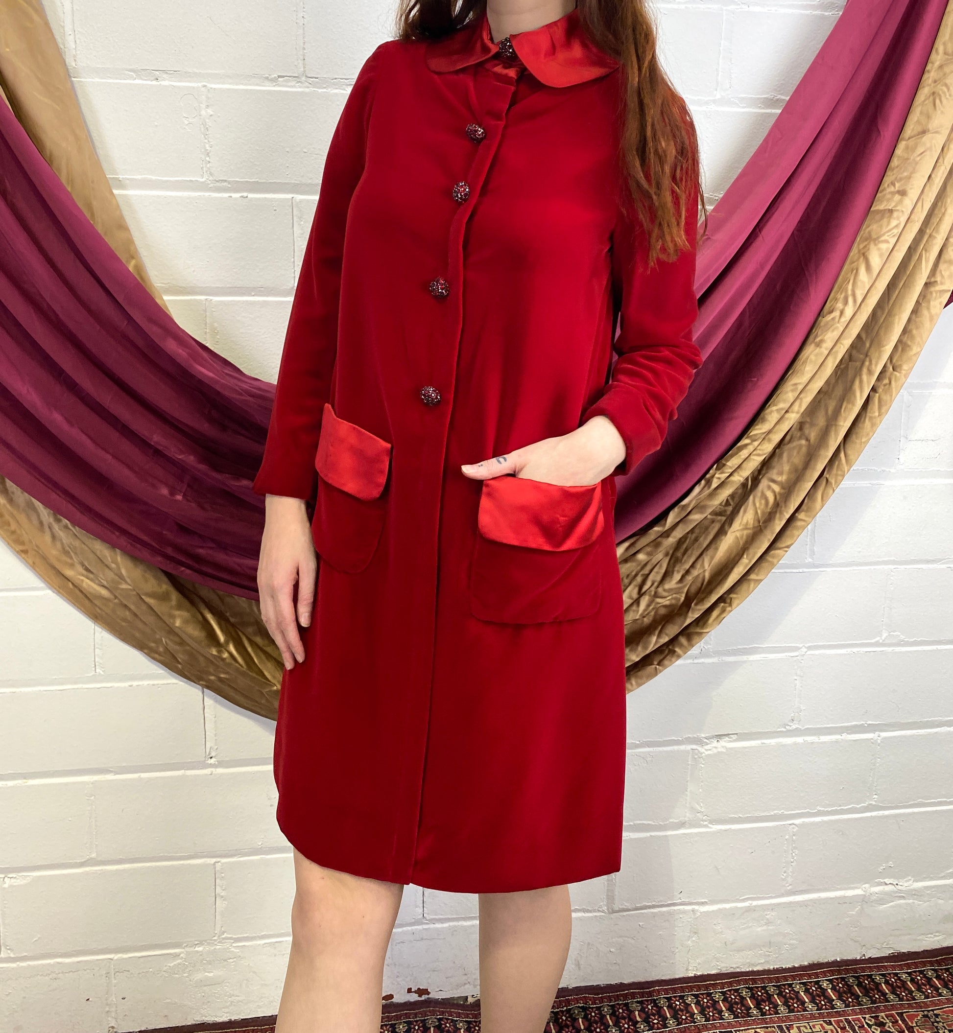red 1960s dress 1960s mod dresses