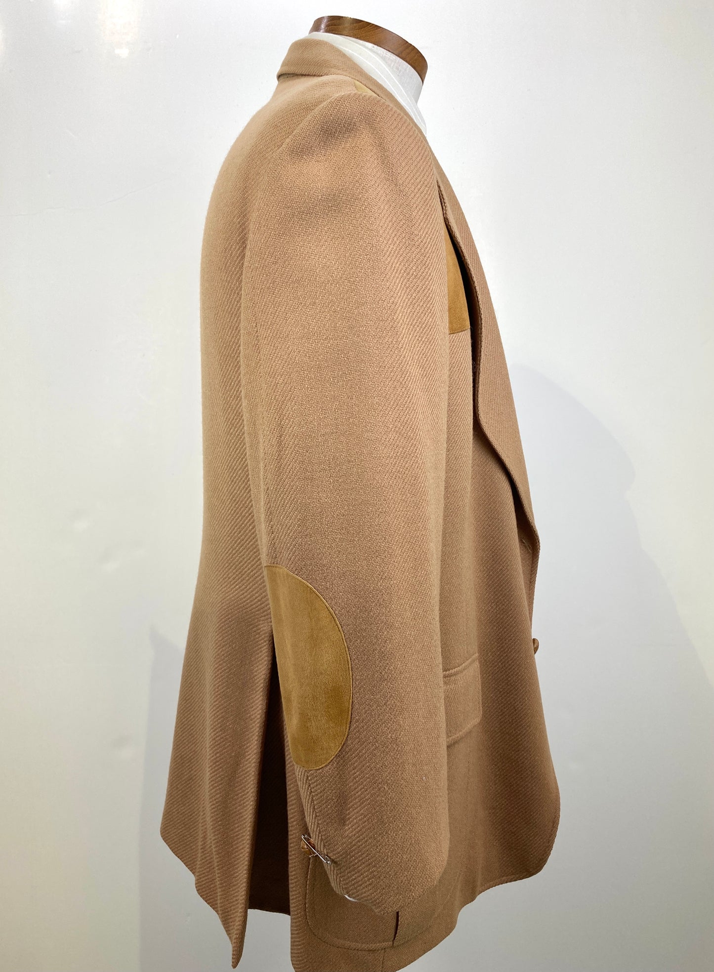Vintage 1970s Men's Camel Wool Blazer, Dak's London Jacket, C46R