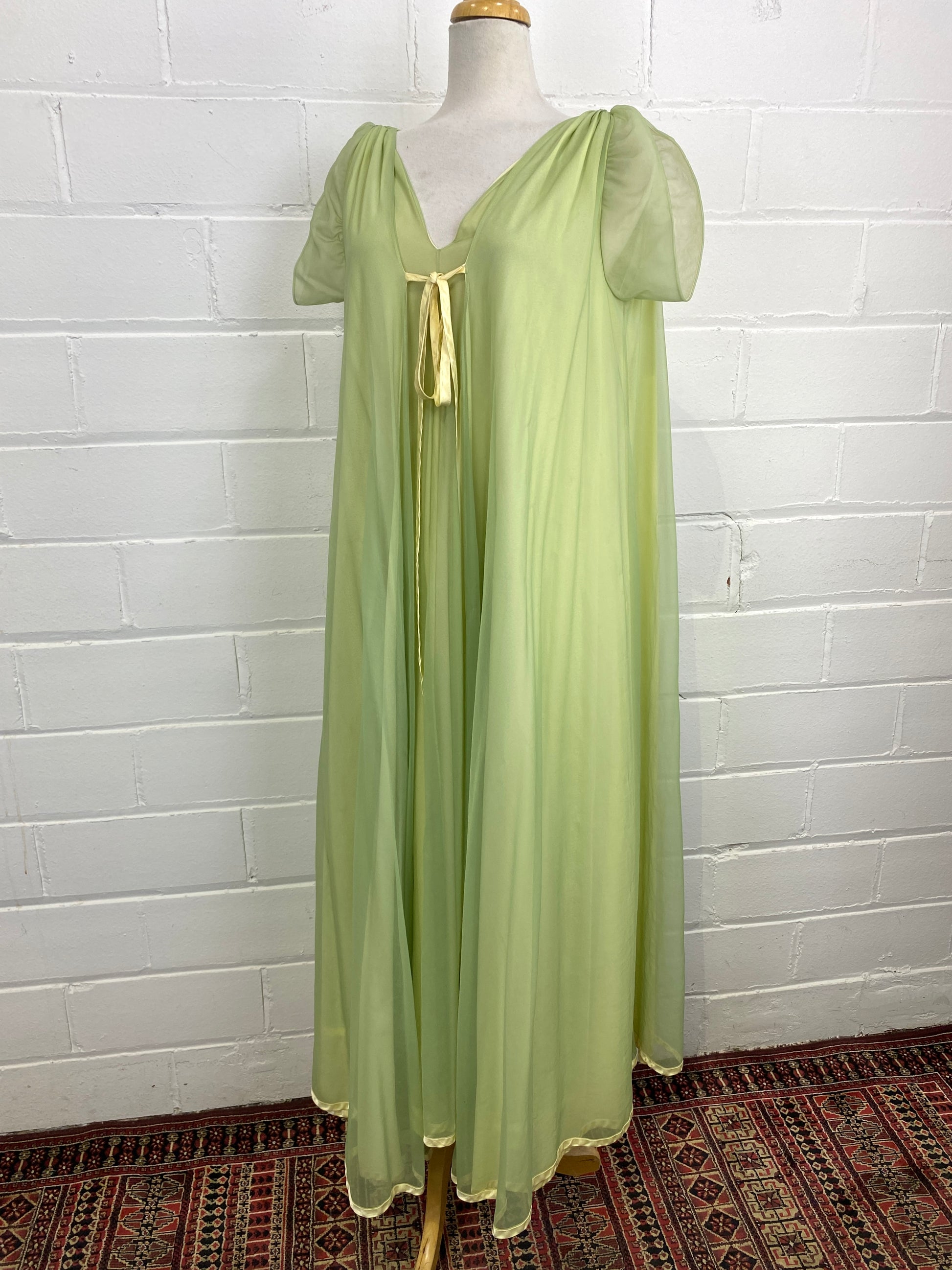 Vintage Nightgown Peignoir Vintage 1960s Peignoir Nightgown Set