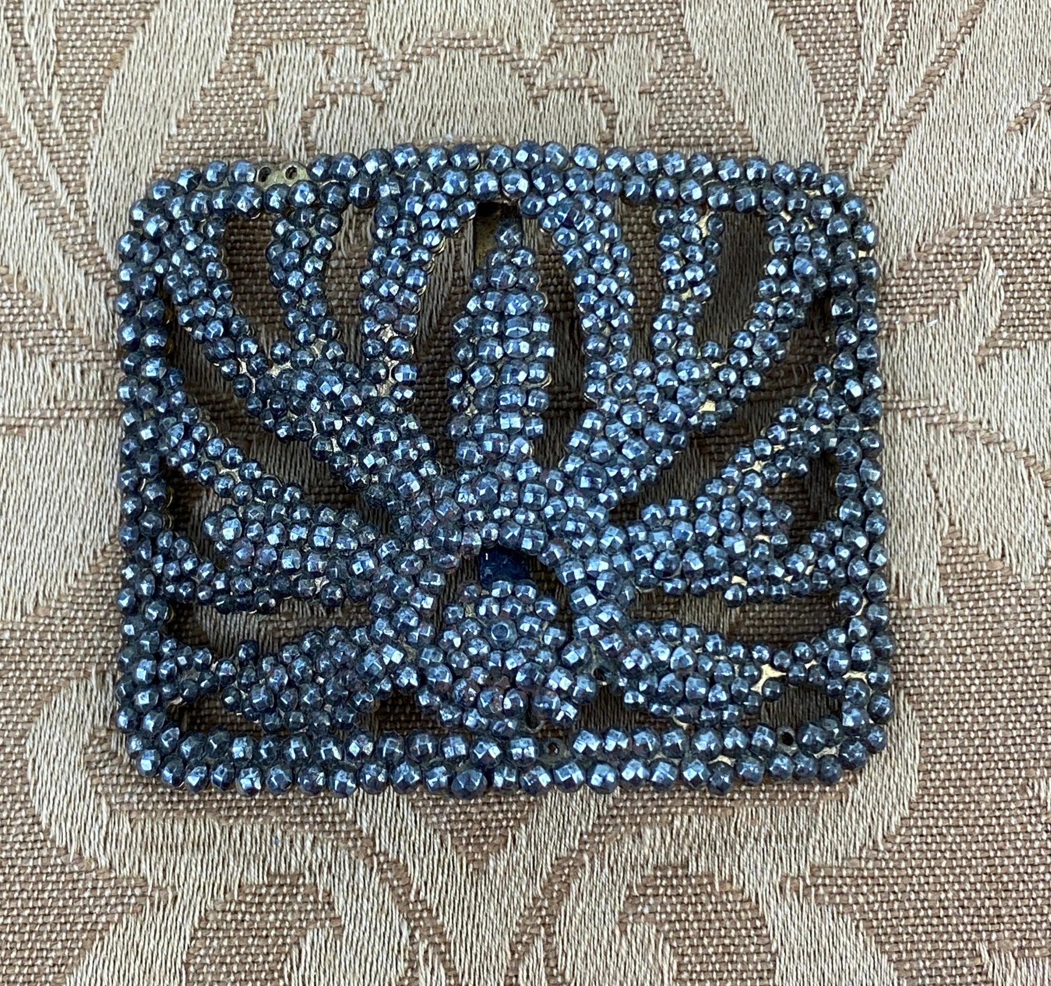 Antique 1900s Cut Steel Buckle's x3 Ian Drummond Vintage