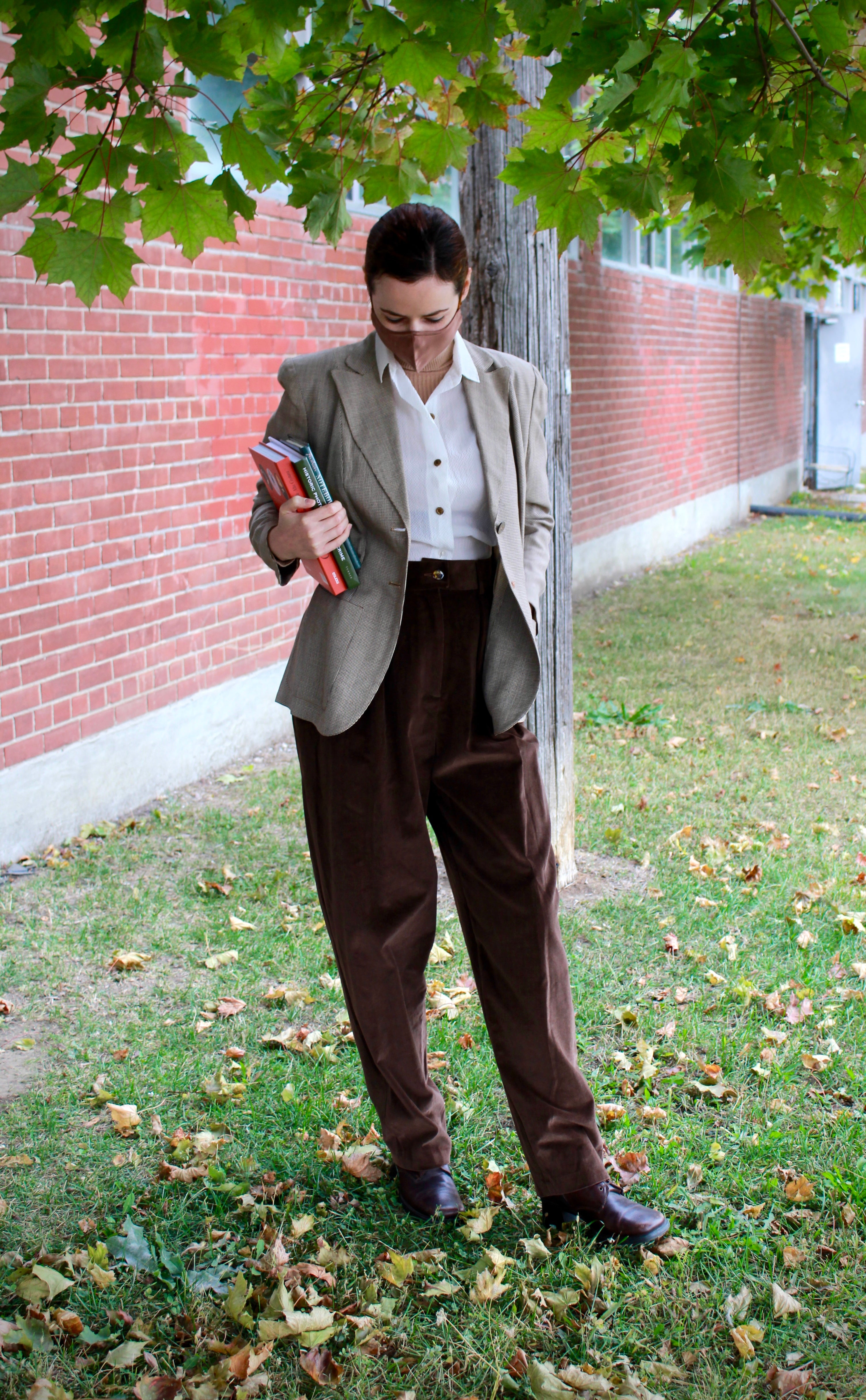 VINTAGE BUTTON FLY PURE WOOL DEADSTOCK 1940S LIGHT GREY PANTS 34 X 33 HUGE  CUFF | eBay