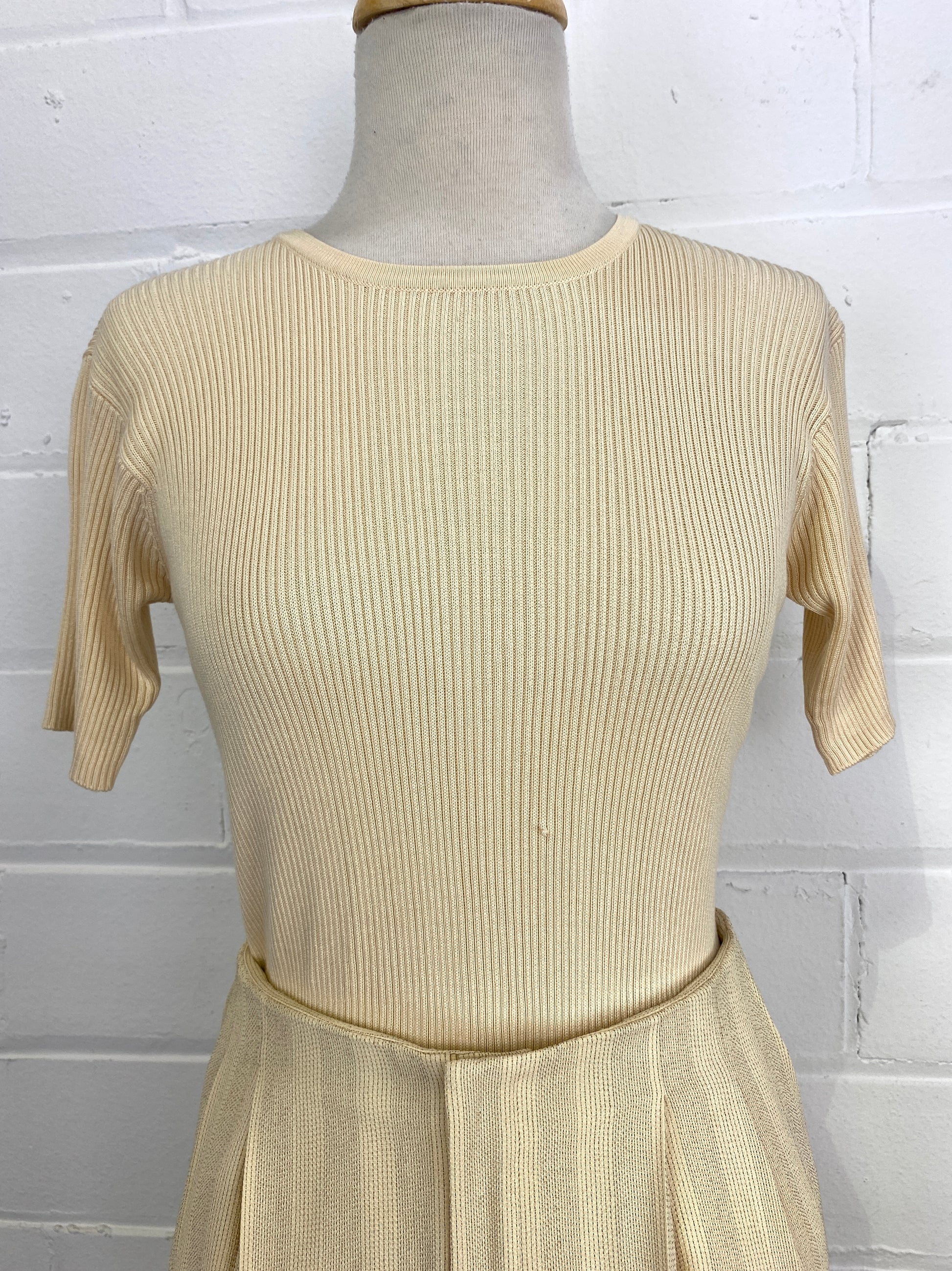 Vintage 80s/90s Cream Pinstripe Ellen Tracy 4-Piece Pant Set, Petite W Ian Drummond Vintage Vintage 80s/90s Cream Pinstripe Ellen Tracy 4-Piece Pant Set, Petite W Ian Drummond Vintage