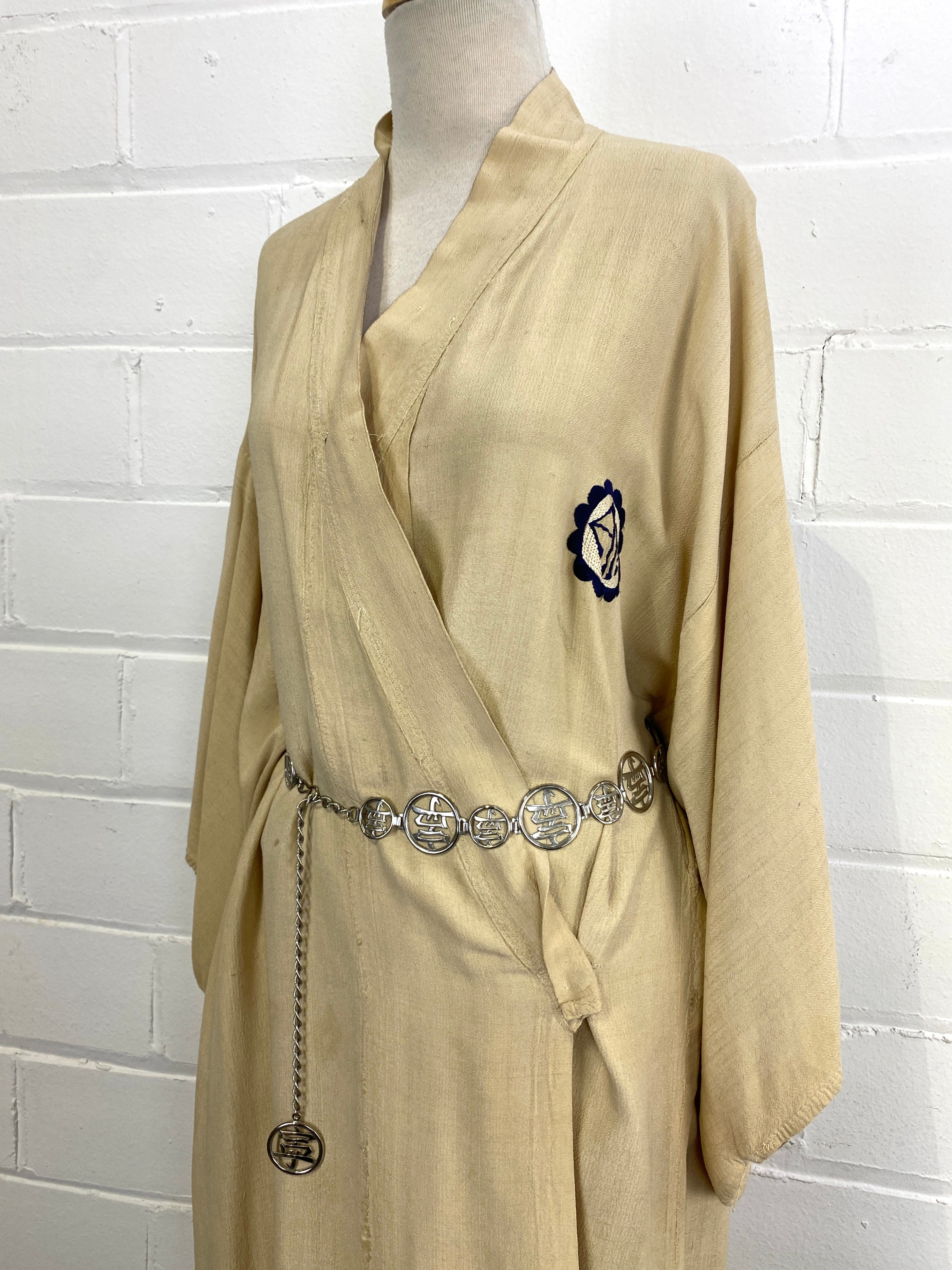 Vintage silk outlet robe