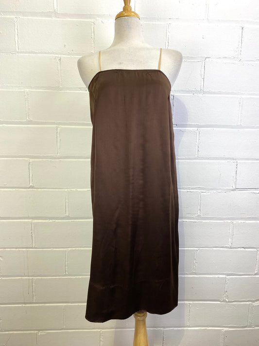 90s Vintage Pink Black Sheer Slip Dress [L, XL] – The Diamond Hanger