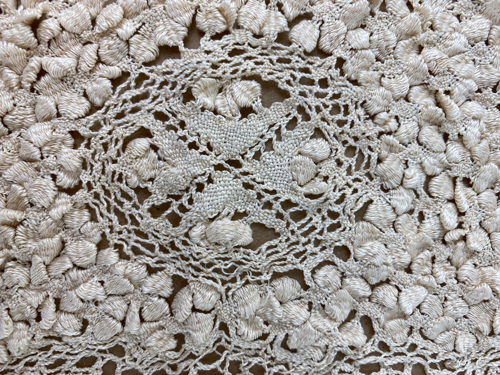 Antique Edwardian Cream Crochet Lace Collar Pieces – Ian Drummond