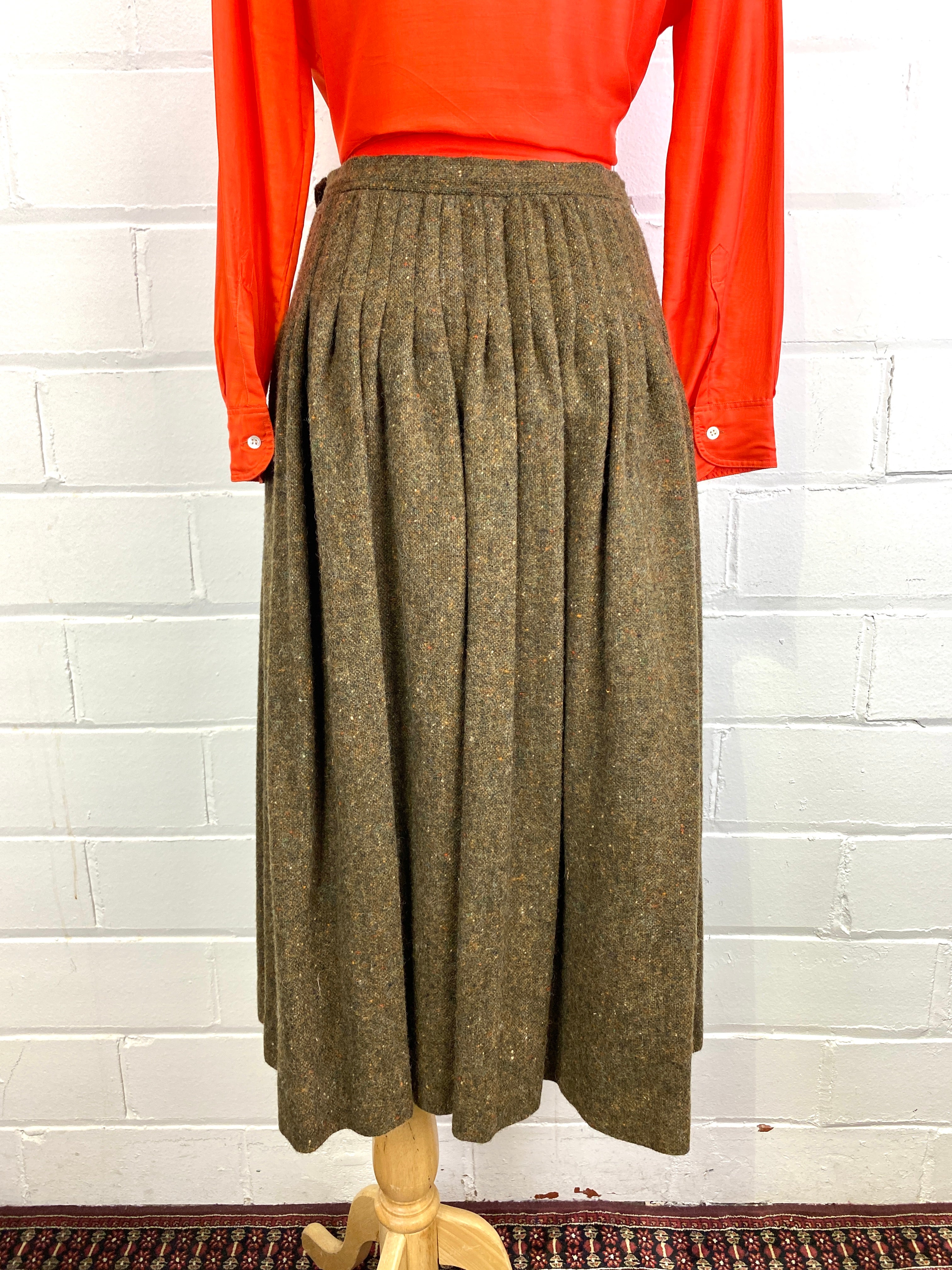 80s shop tweed skirt