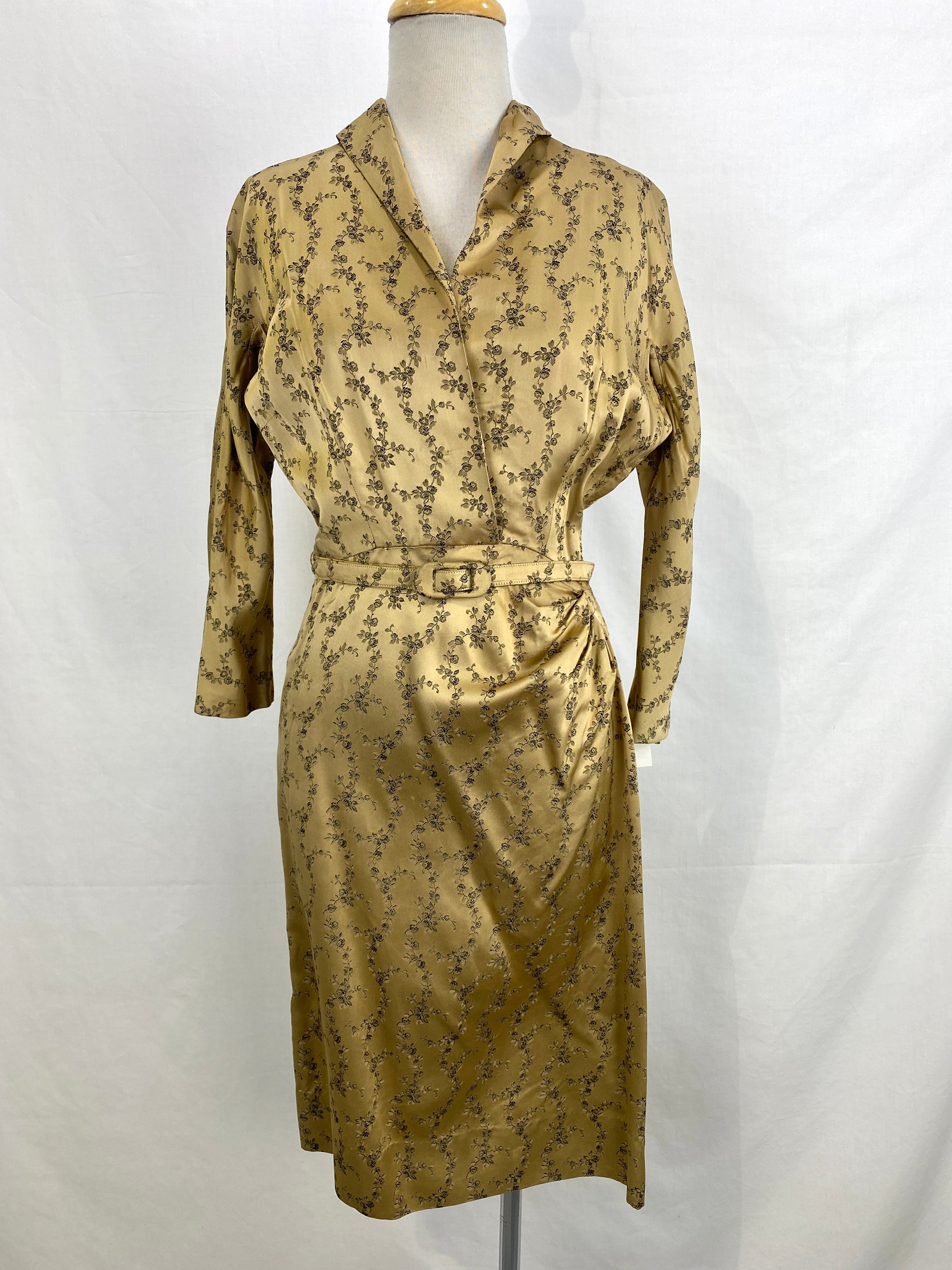 Vintage brocade dress sale