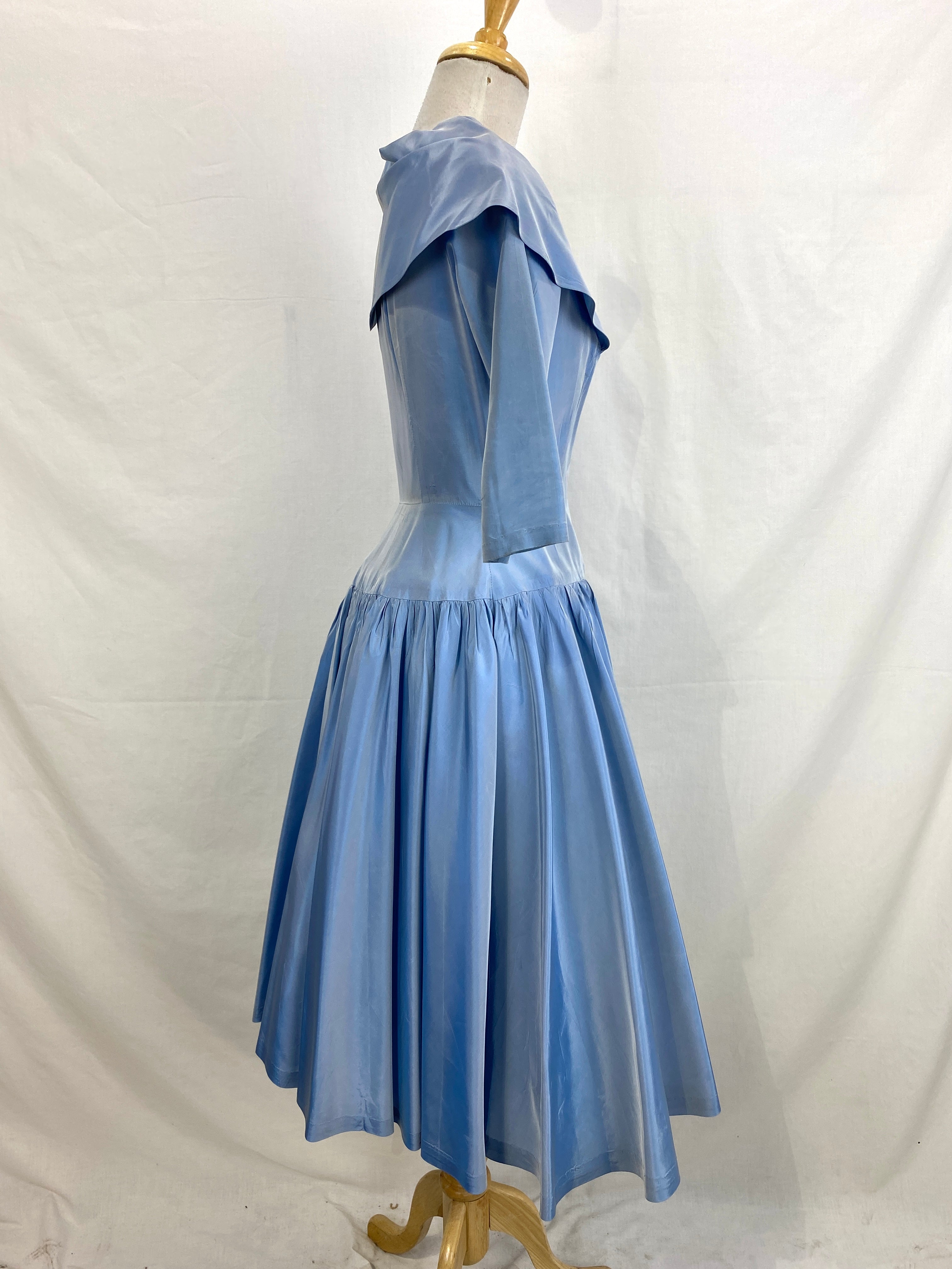 Vintage taffeta outlet dress