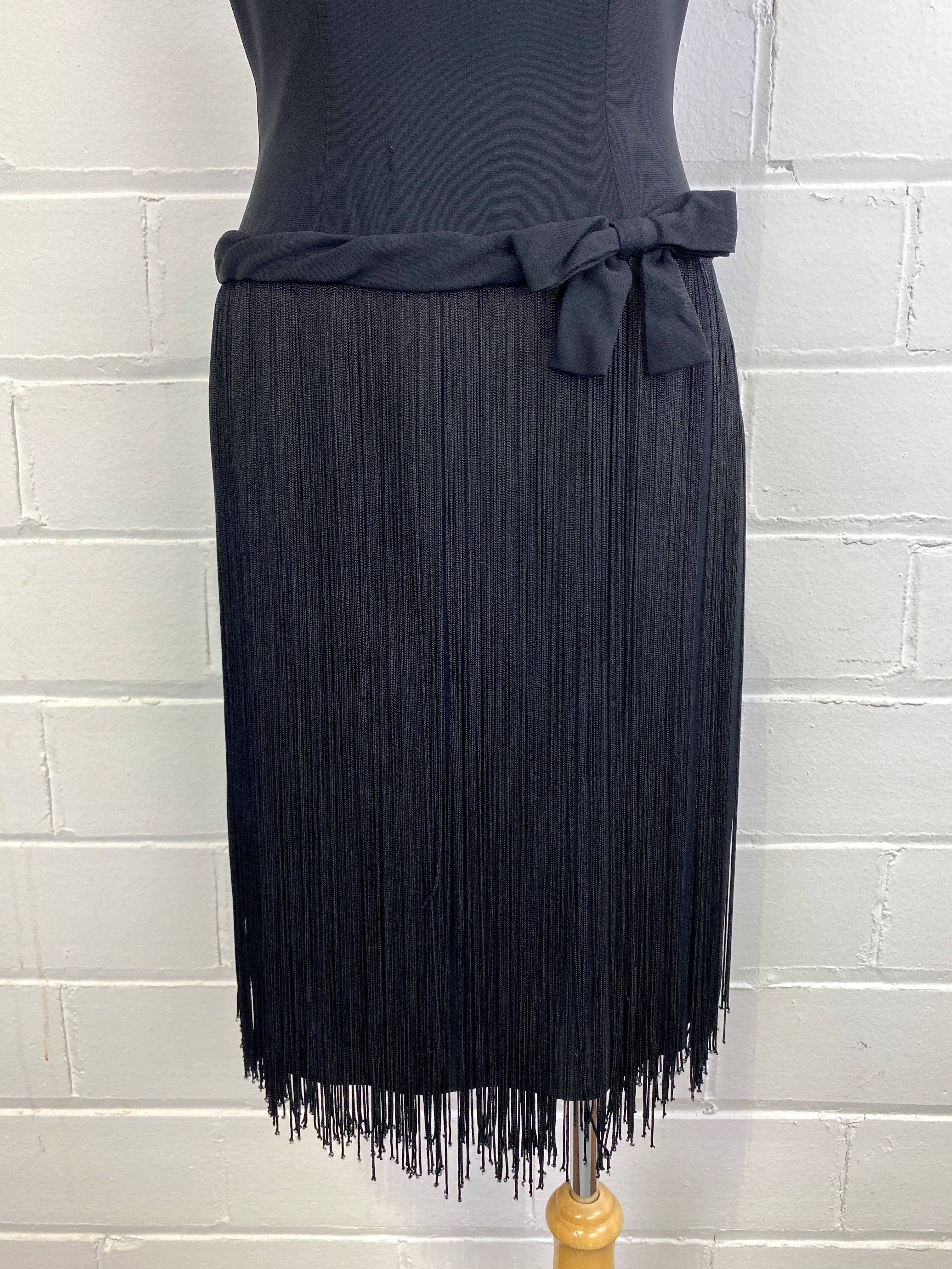 Vintage fringe cheap skirt