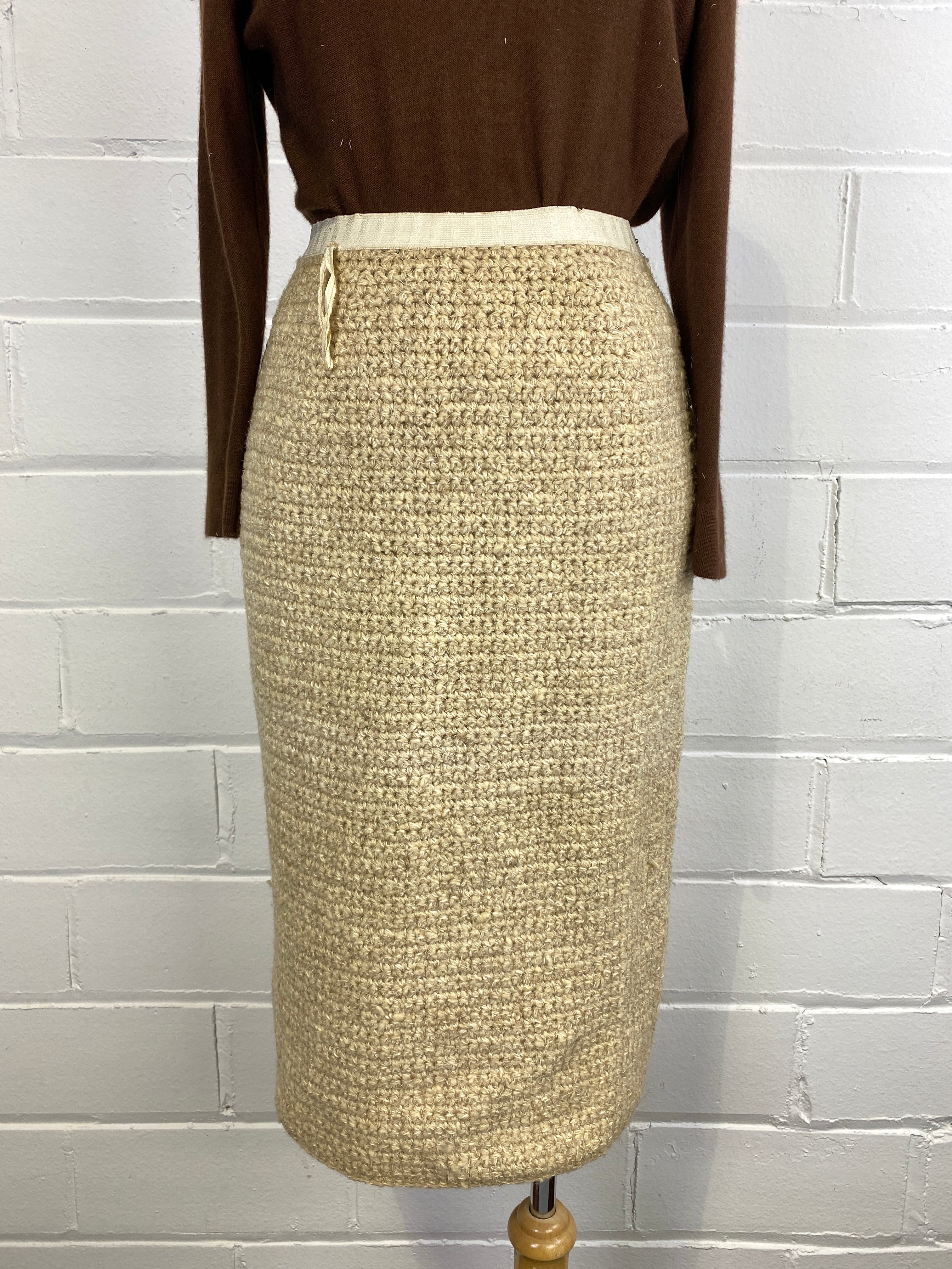 1960s 2024 wool skirt